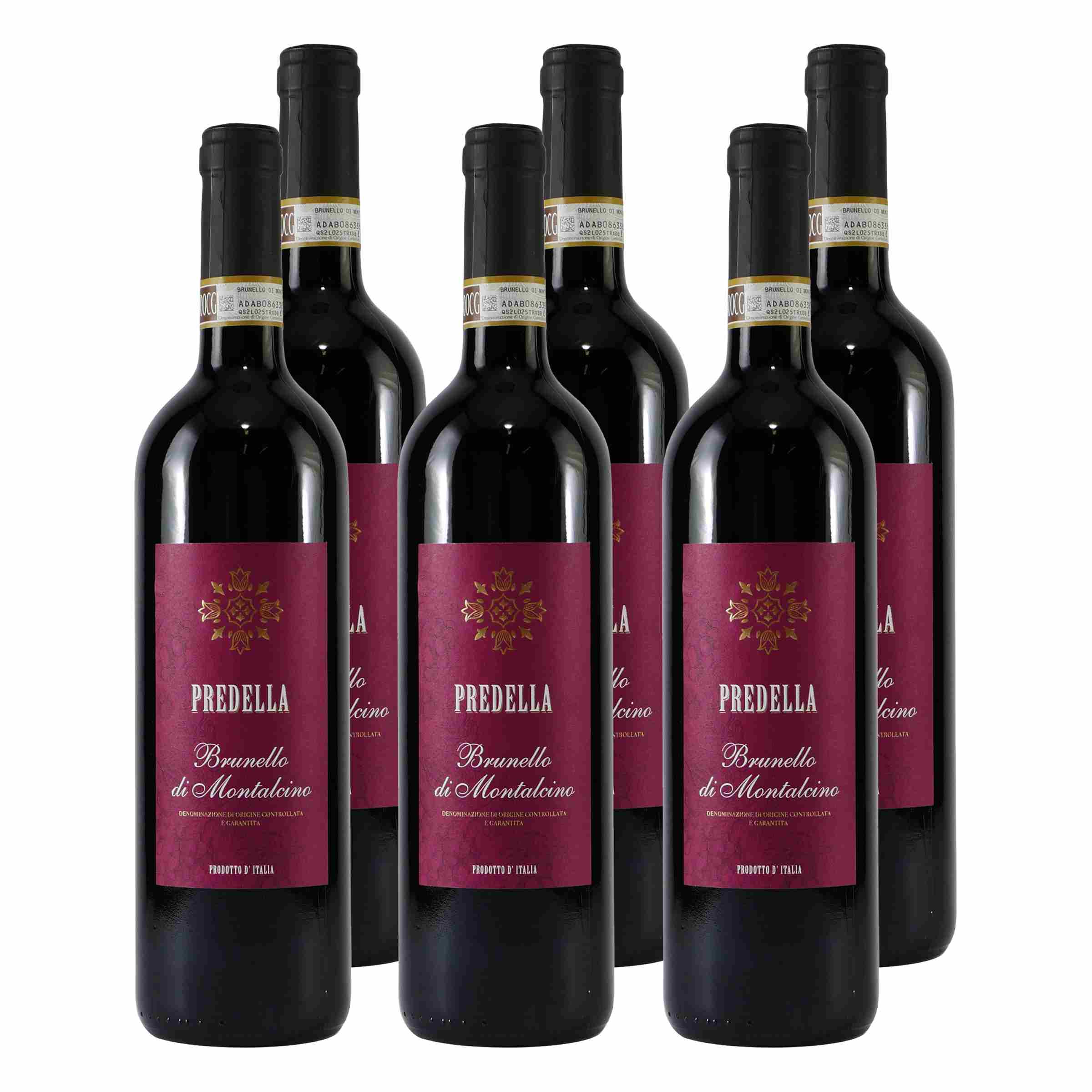 Predella Brunello di Montalcino DOC -trocken- (6 x 0,75L)