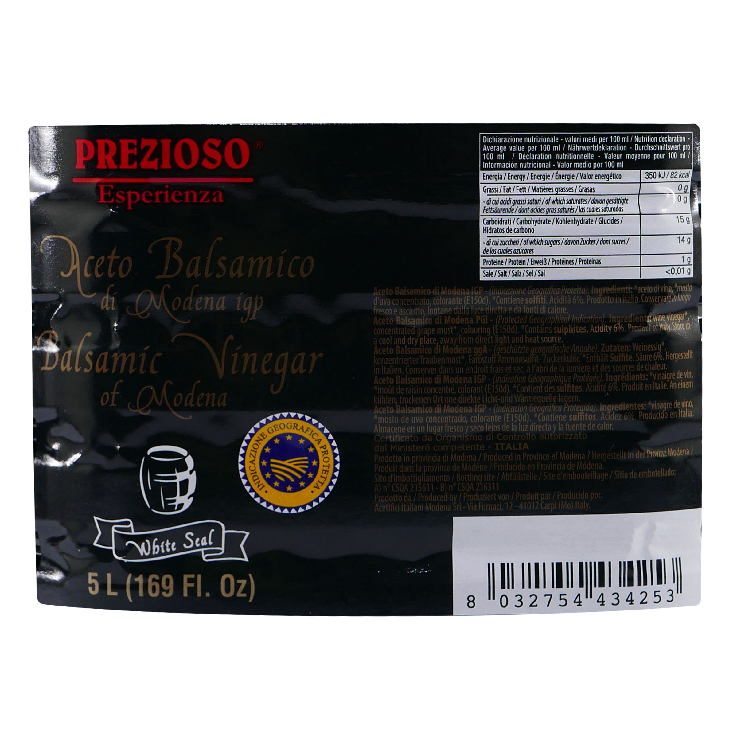 Prezioso Balsamico -dunkel- 5L