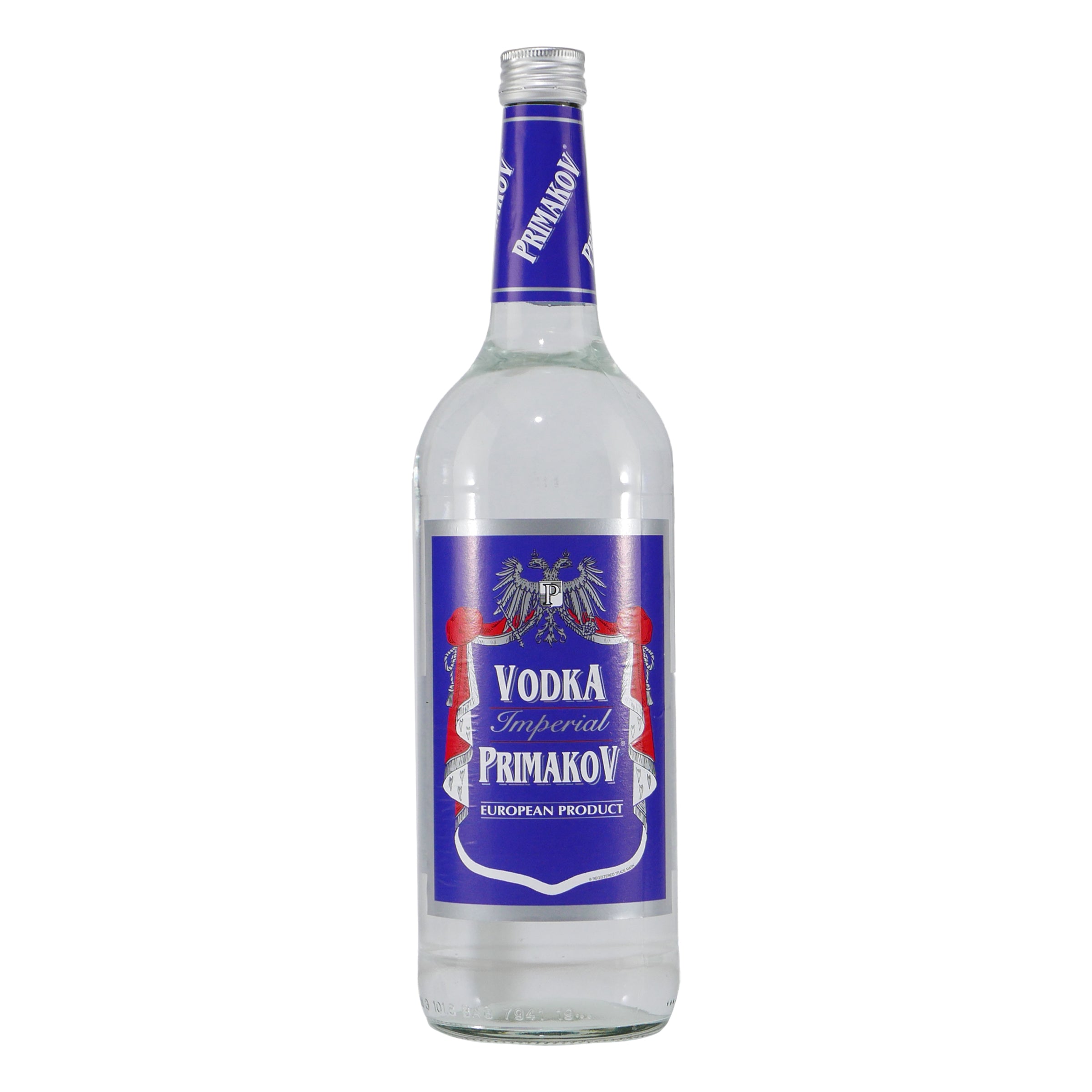 Primakov Vodka Imperial mit Geschenk-Holzkiste