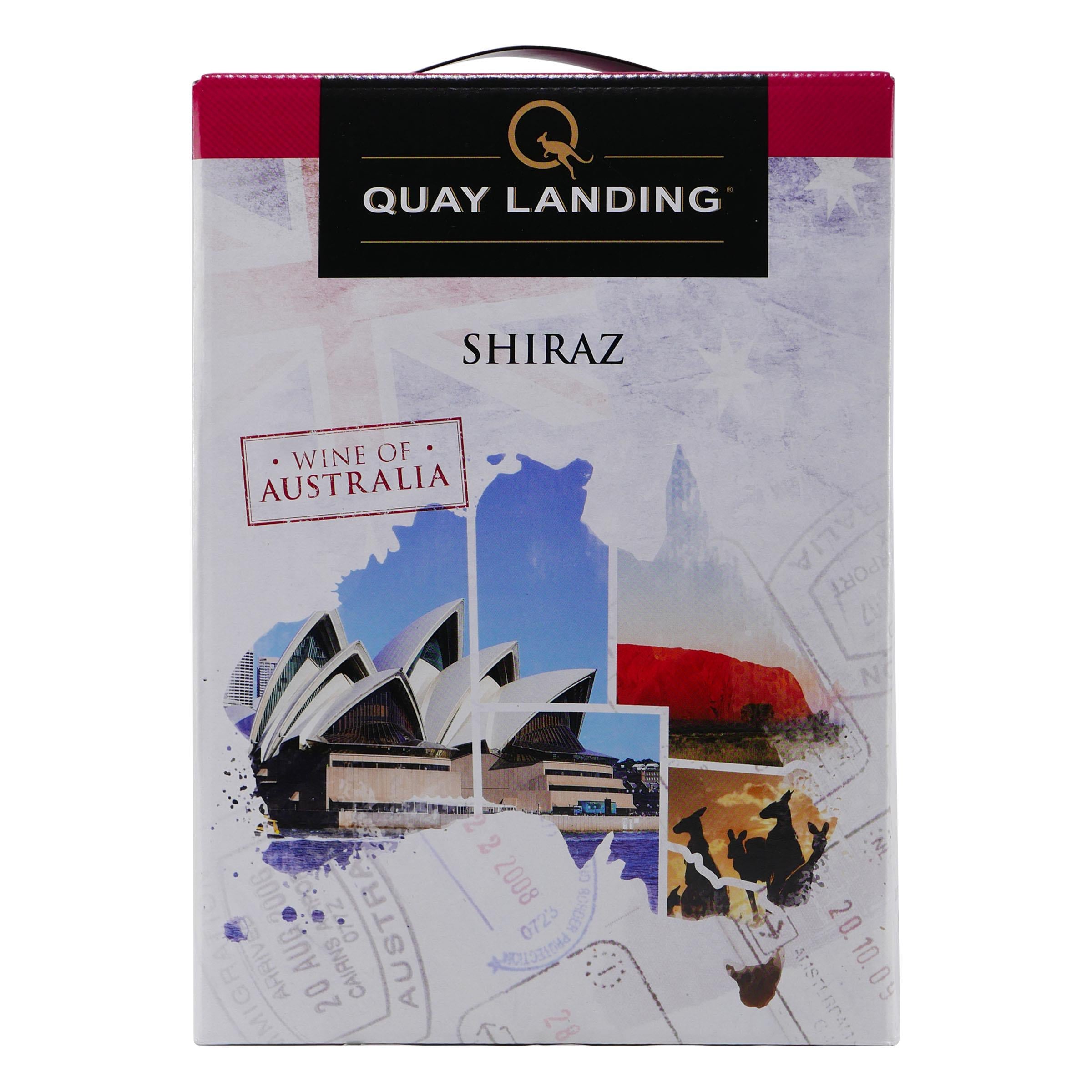 Quay Landing Shiraz -trocken- 3,0L BIB