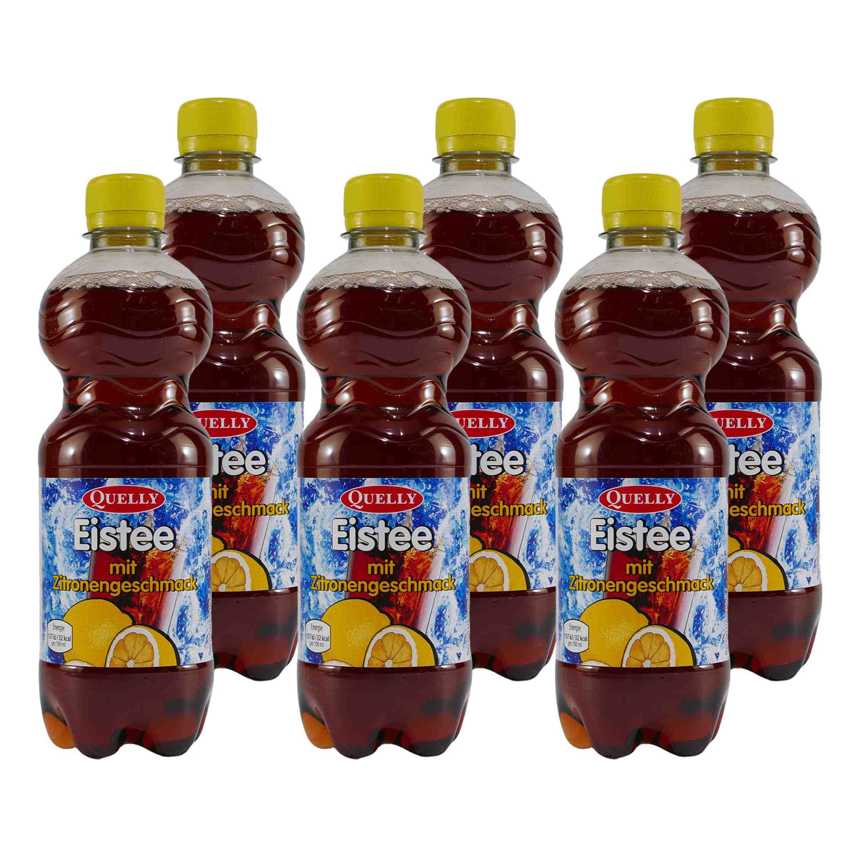 Quelly Eistee Zitrone (18 x 0,5L) EINWEG