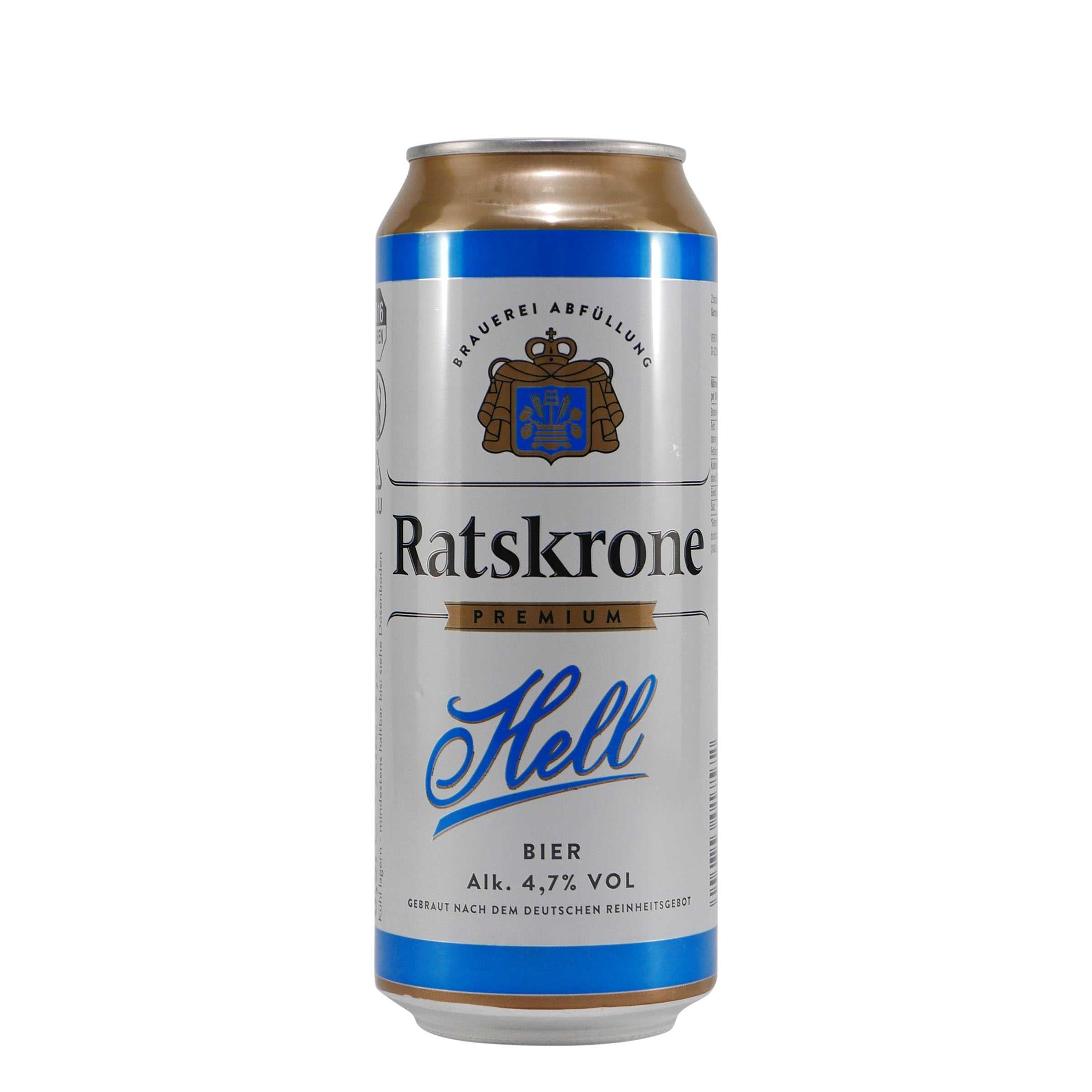 Ratskrone Helles (24 x 0,5L) EINWEG