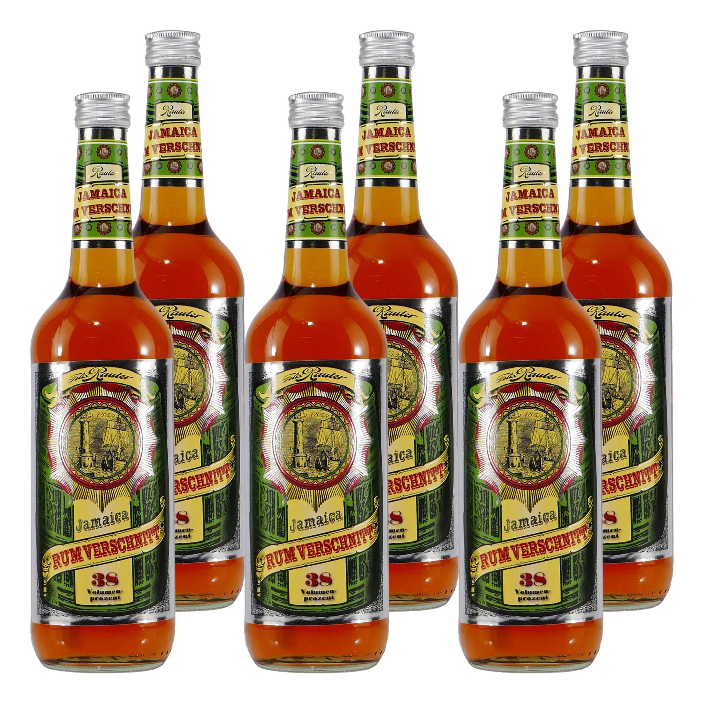 Rauter Jamaica Rum Verschnitt (6 x 0,7L)