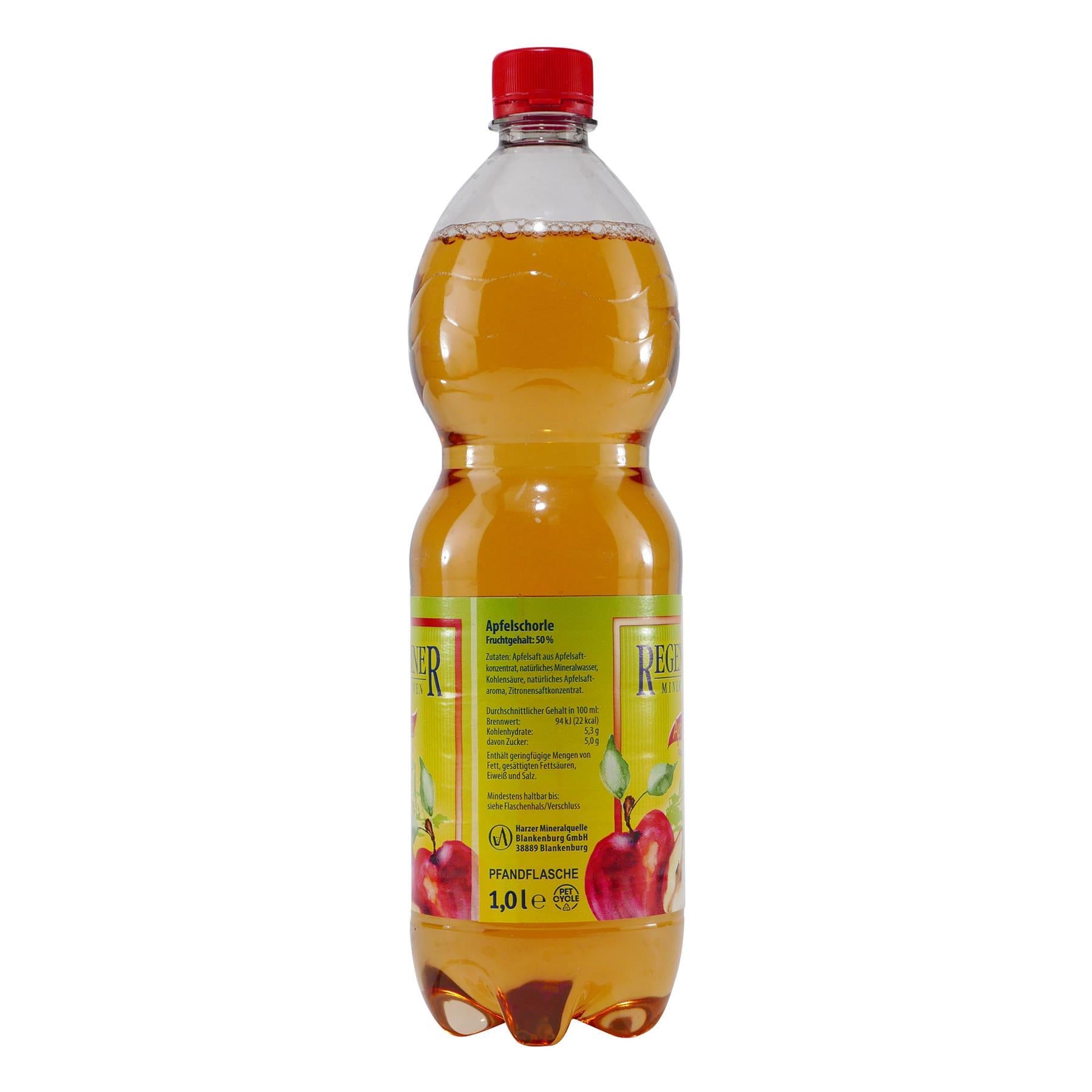 Regensteiner Apfelschorle (12 x 1,0L)