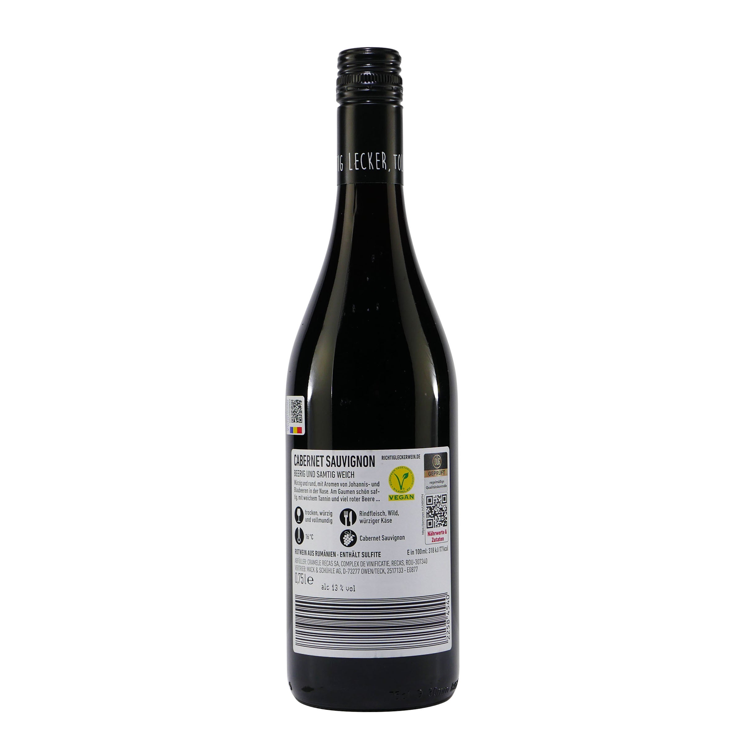 Richtig Lecker Cabernet Sauvignon -trocken- (6 x 0,75L)