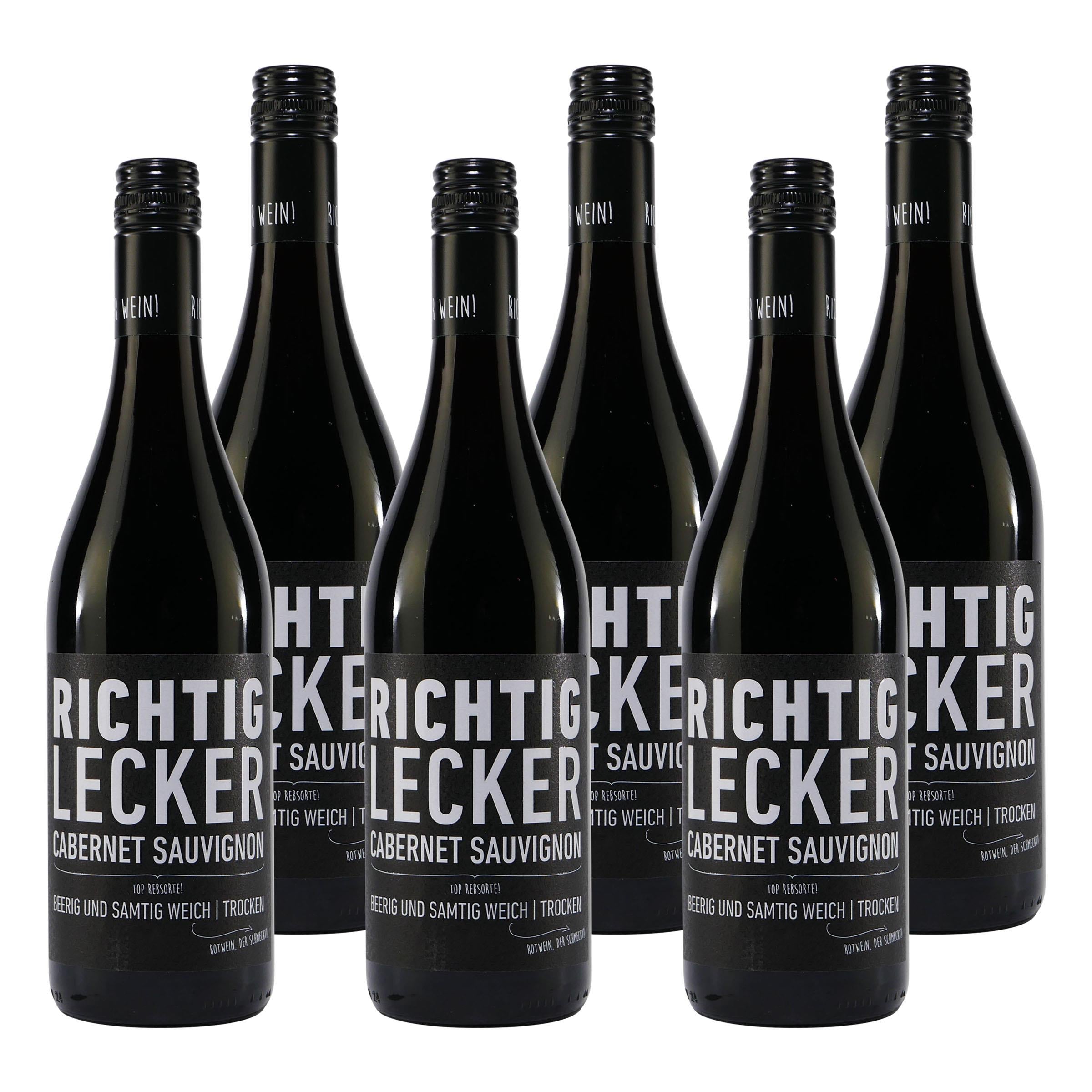 Richtig Lecker Cabernet Sauvignon -trocken- (6 x 0,75L)