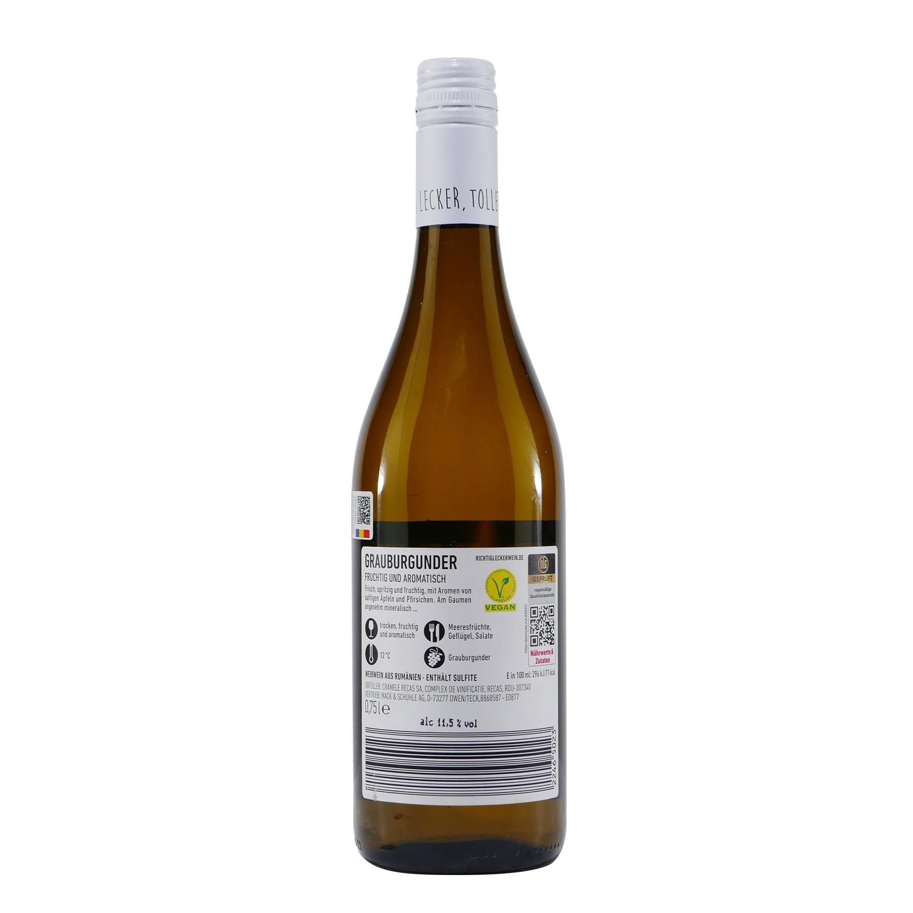 Richtig Lecker Grauburgunder -trocken- (6 x 0,75L)
