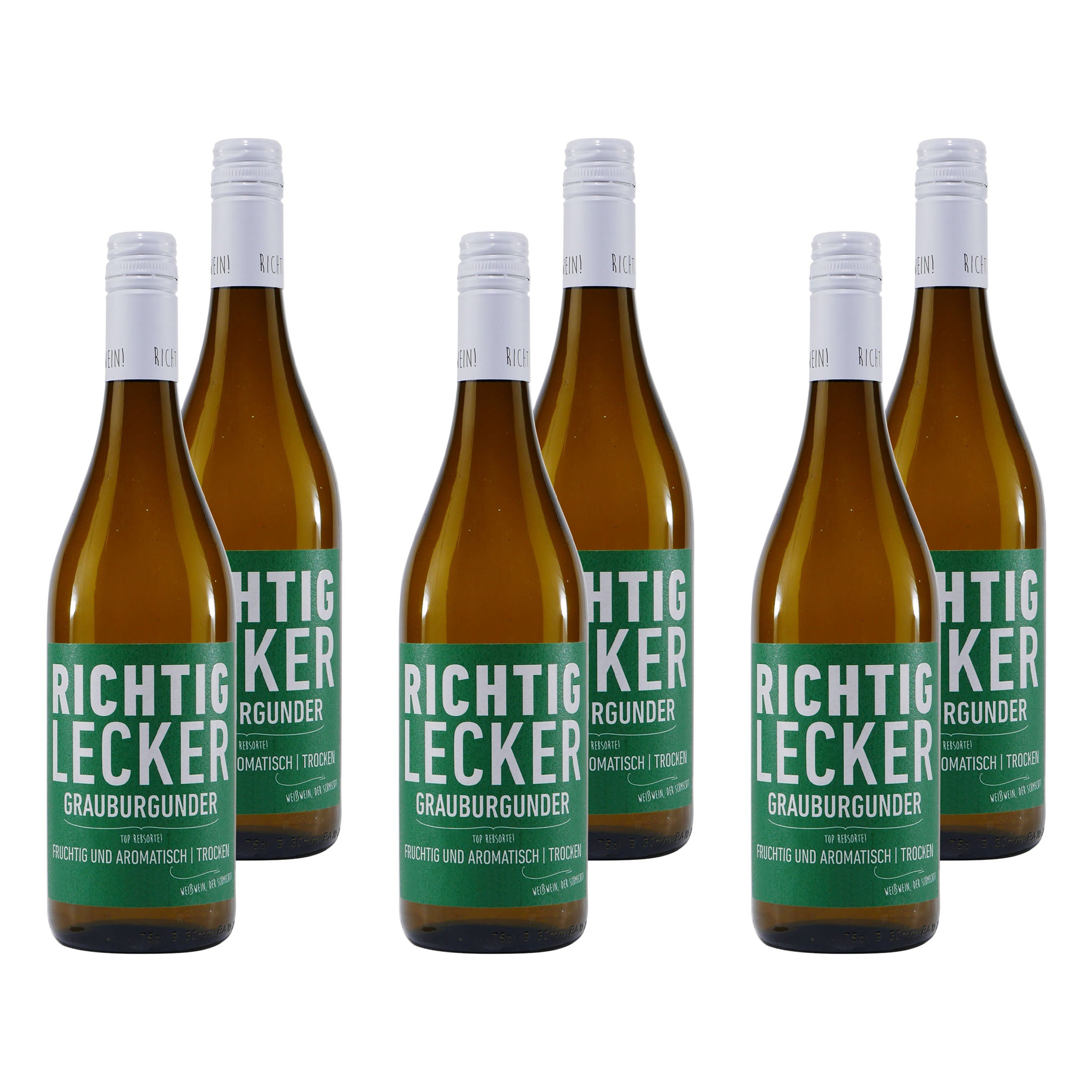 Richtig Lecker Grauburgunder -trocken- (6 x 0,75L)