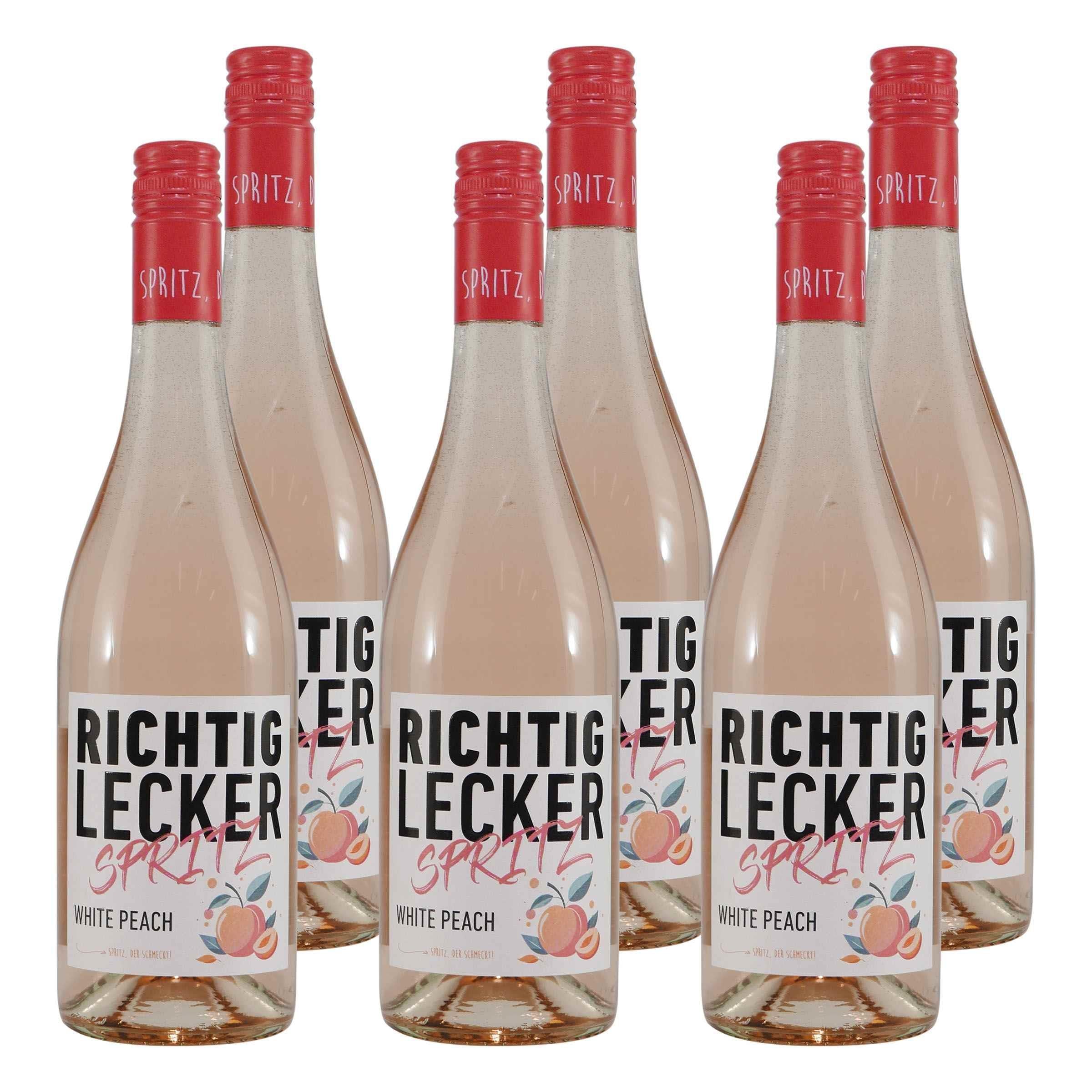 Richtig Lecker White Peach Spritz (6 x 0,75L)
