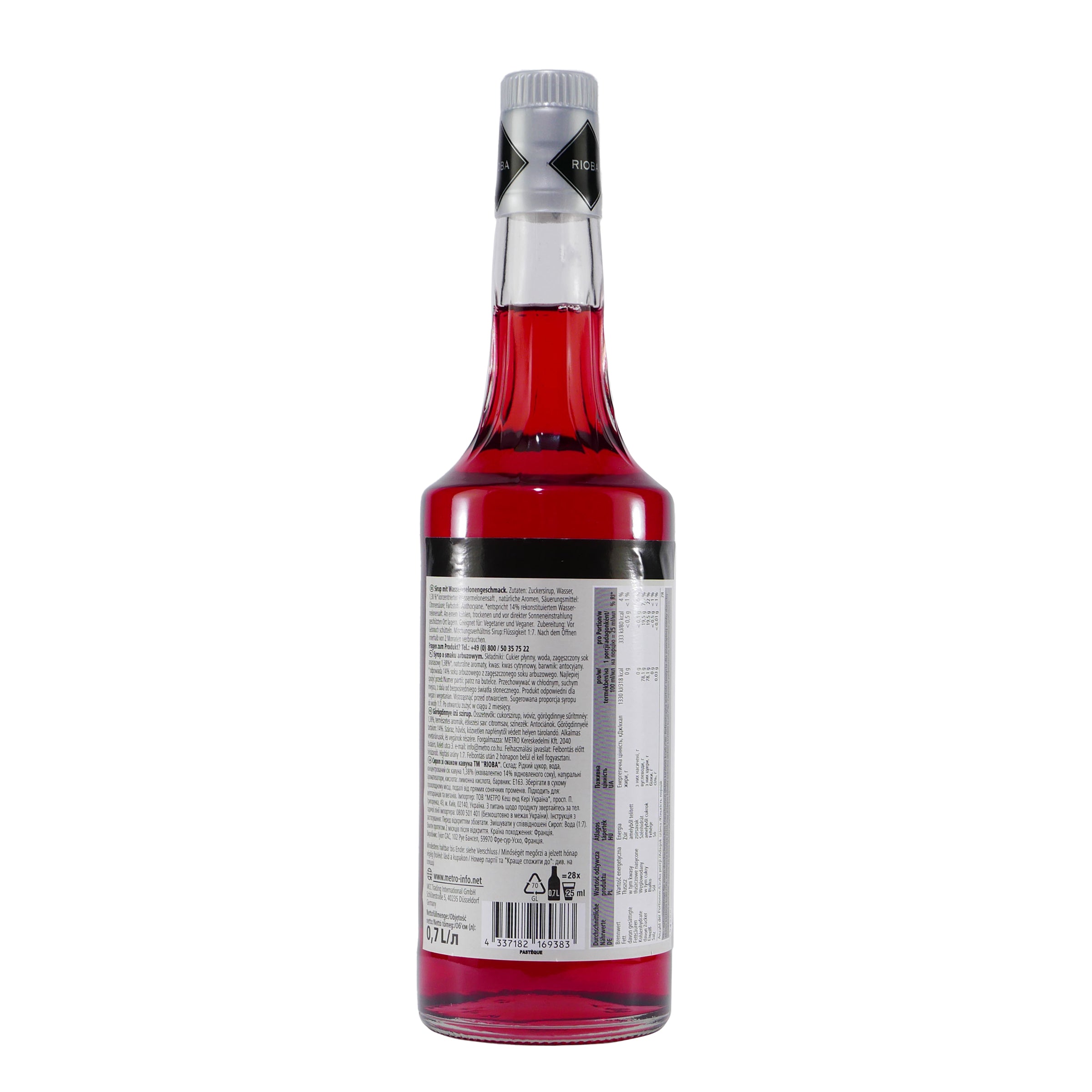 Rioba Watermelon (Wassermelone) Syrup