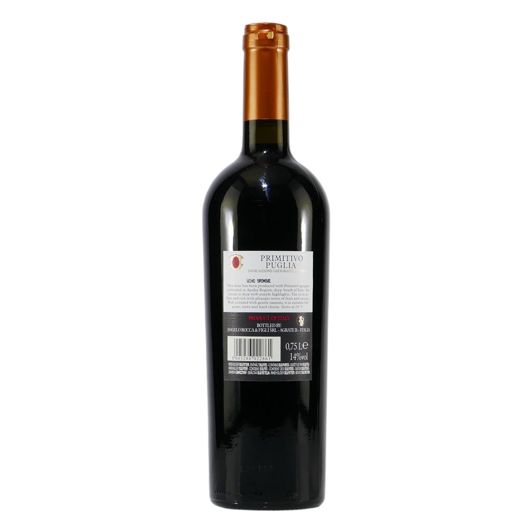 Rocca Primitivo IGT Rotwein -trocken-