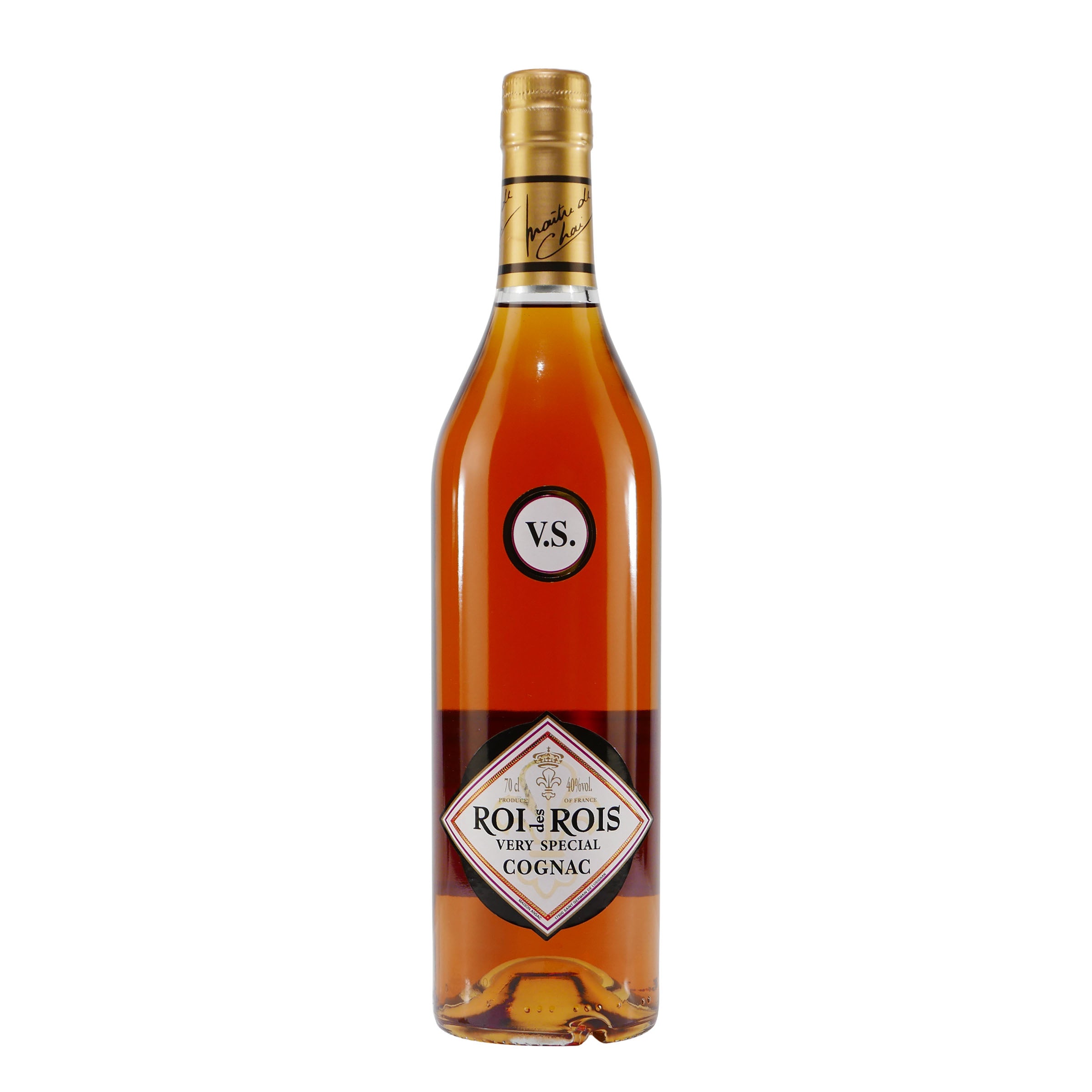 Roi des Rois Cognac mit Geschenk-Holzkiste