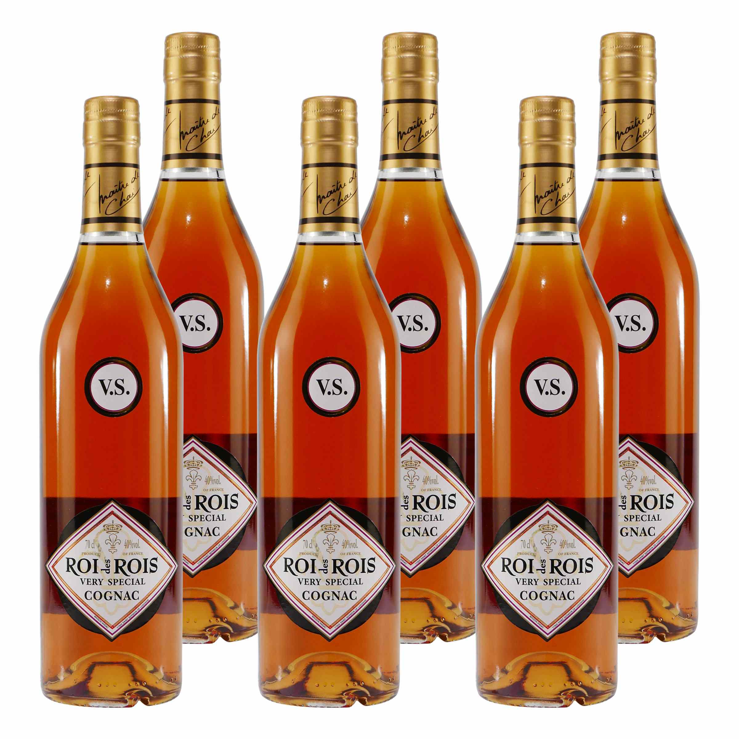 Roi des Rois Cognac V.S. (6 x 0,7L)