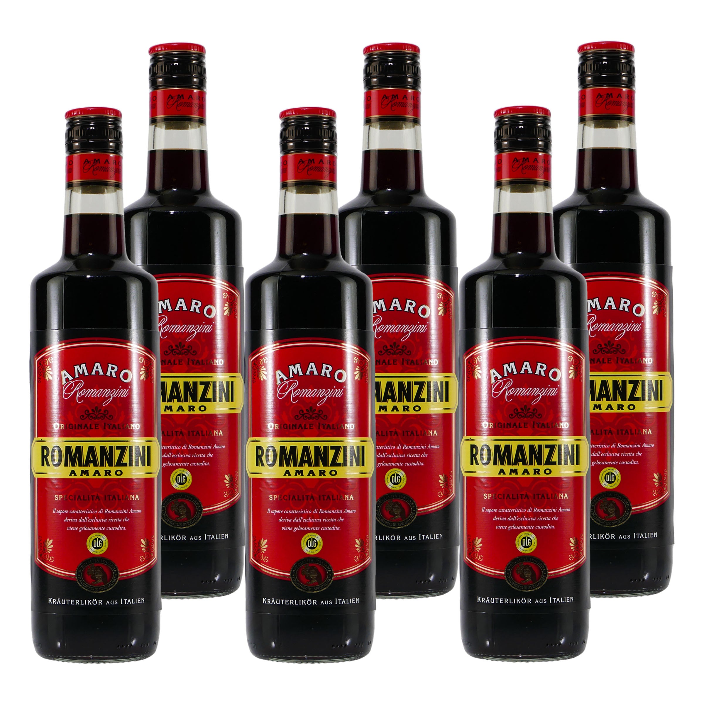 Amaro Romanzini Kräuterlikör (6 x 0,7L)