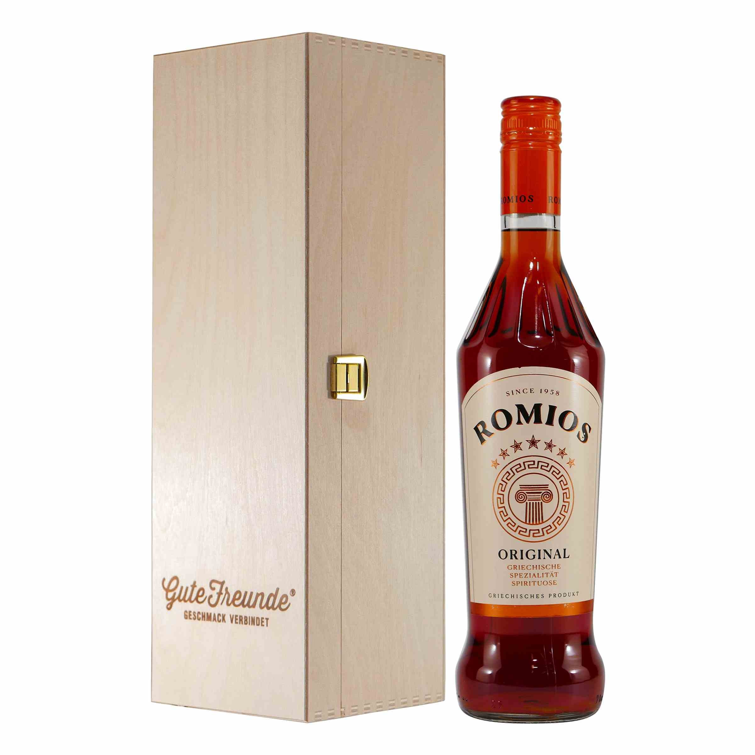 Cavino Romios Original mit Geschenk-Holzkiste