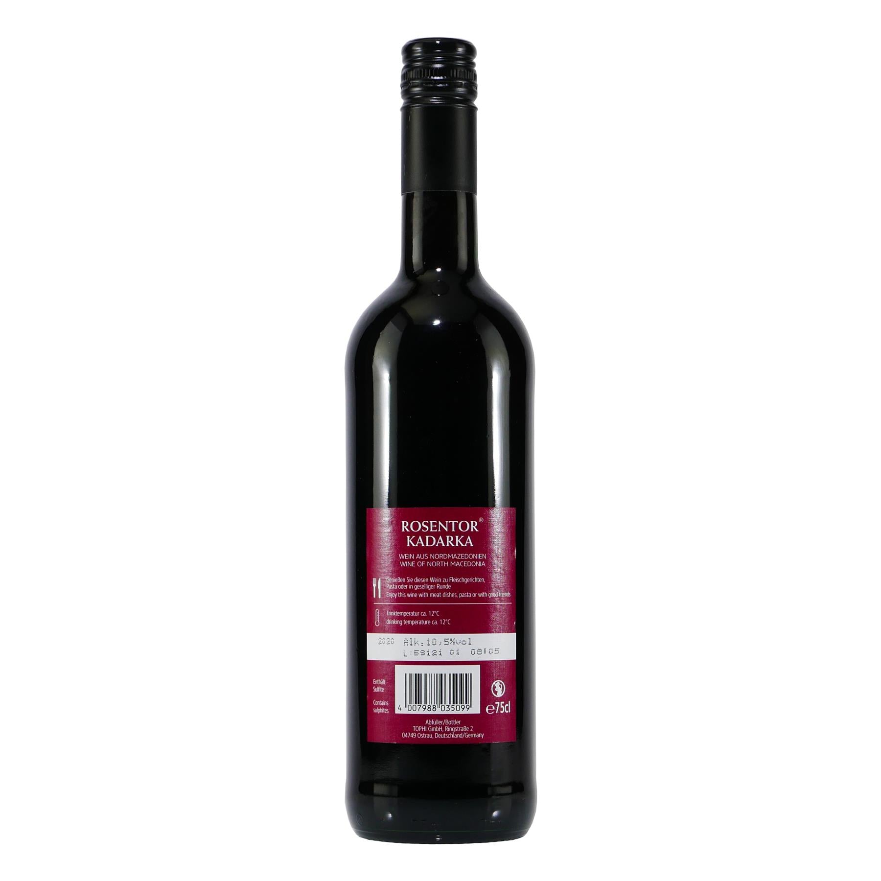 Rosentor Kadarka Rotwein -lieblich- (6 x 0,75L)