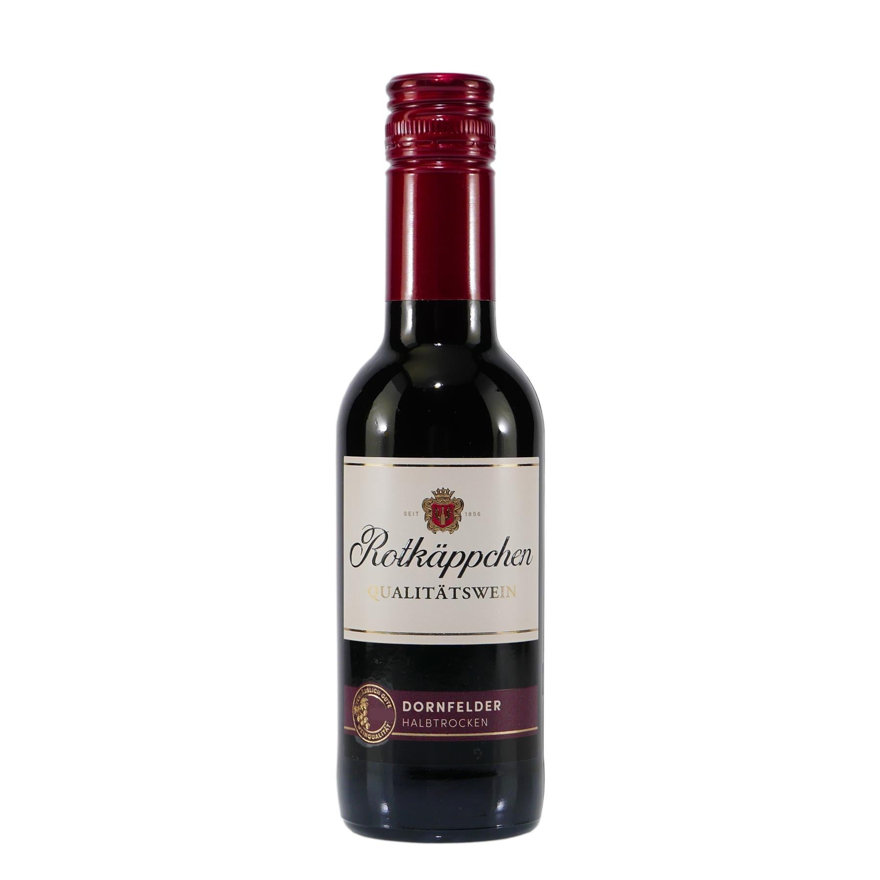 Rotkäppchen Dornfelder QbA -halbtrocken- (12 x 0,2L)
