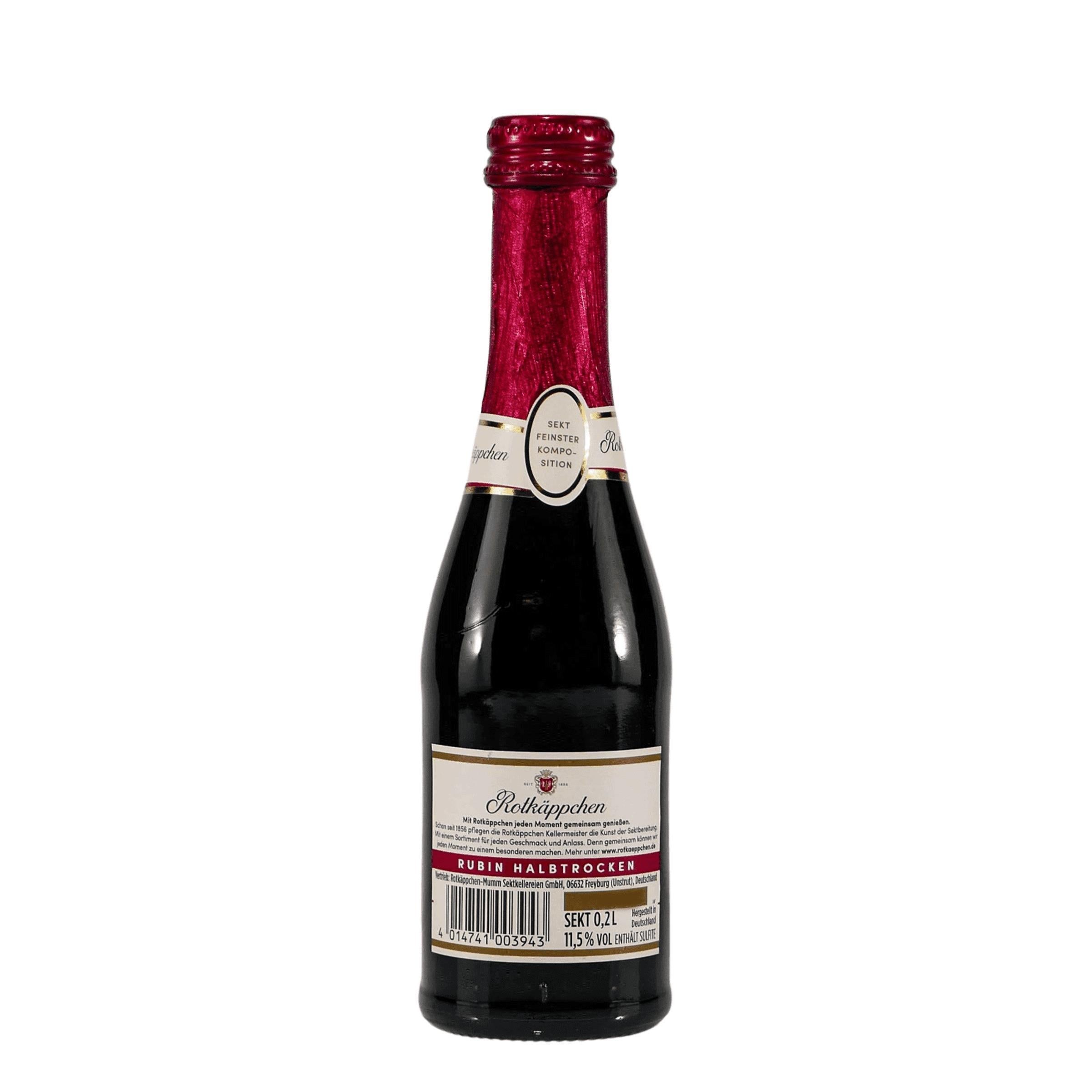 Rotkäppchen Sekt Rubin -halbtrocken- (24 x 0,2L)