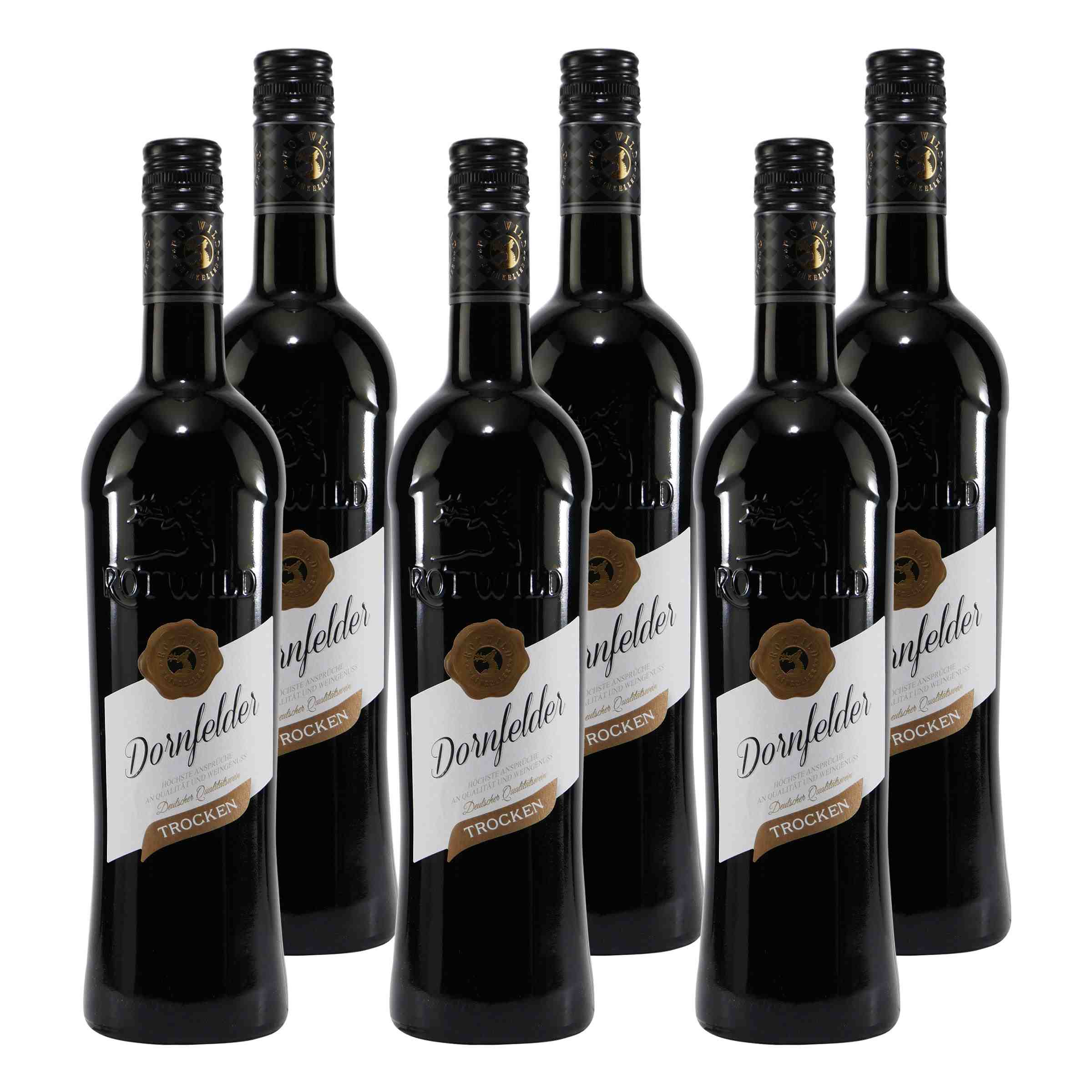 Rotwild Dornfelder QbA -trocken- (6 x 0,75L)