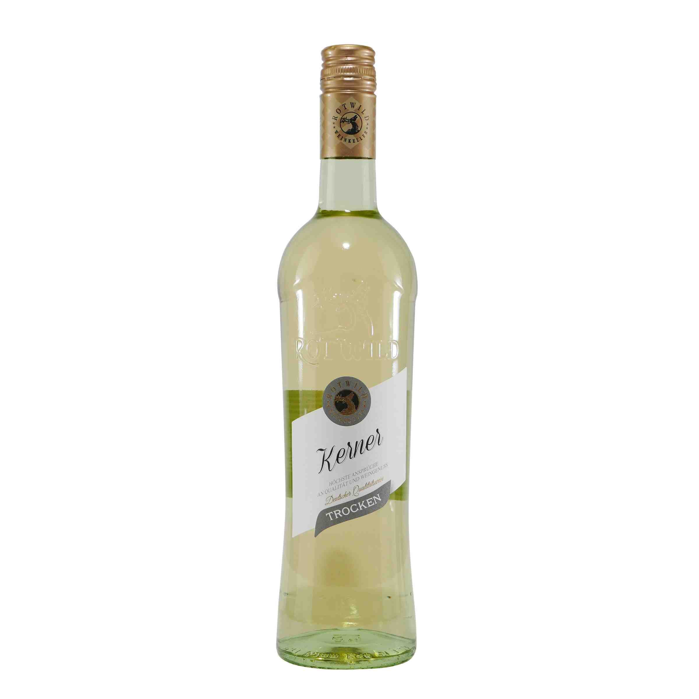 Rotwild Kerner Weißwein QbA -trocken- (6 x 0,75L)