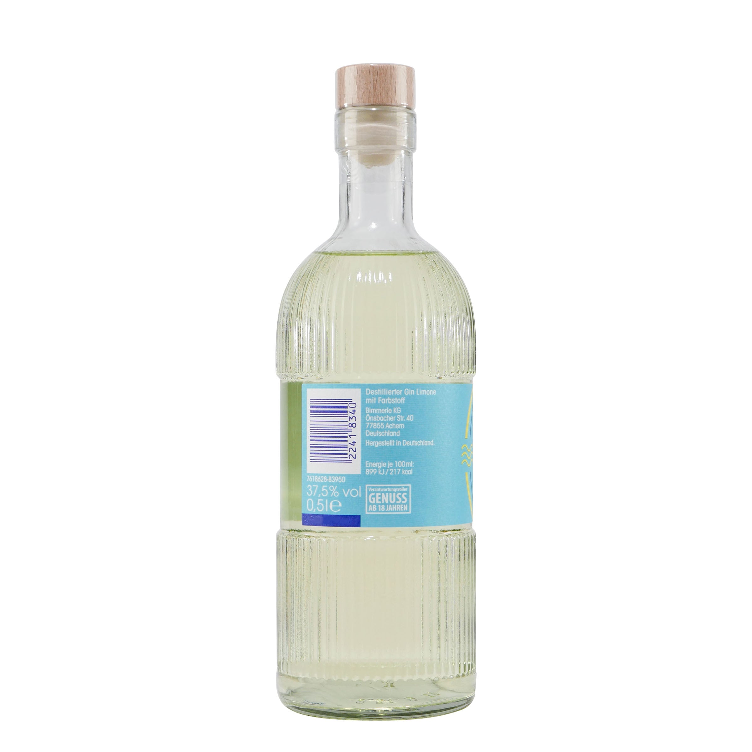 San Fabio Gin Limone mit Geschenk-Holzkiste