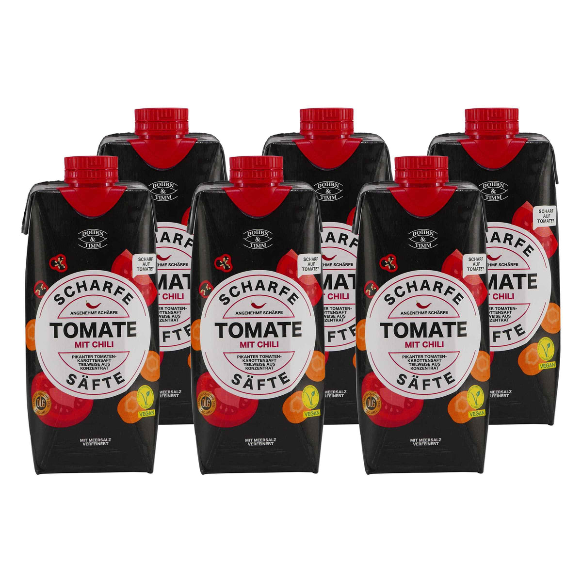 Scharfe Säfte Tomate (12 x 0,5L)