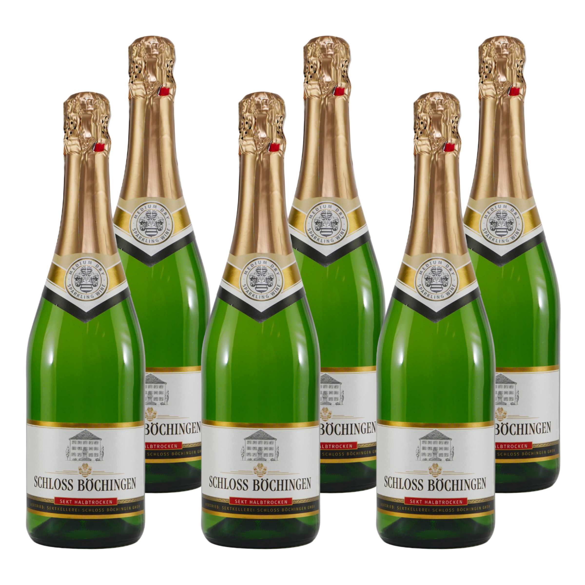 Schloss Böchingen Sekt -halbtrocken- (6 x 0,75L)