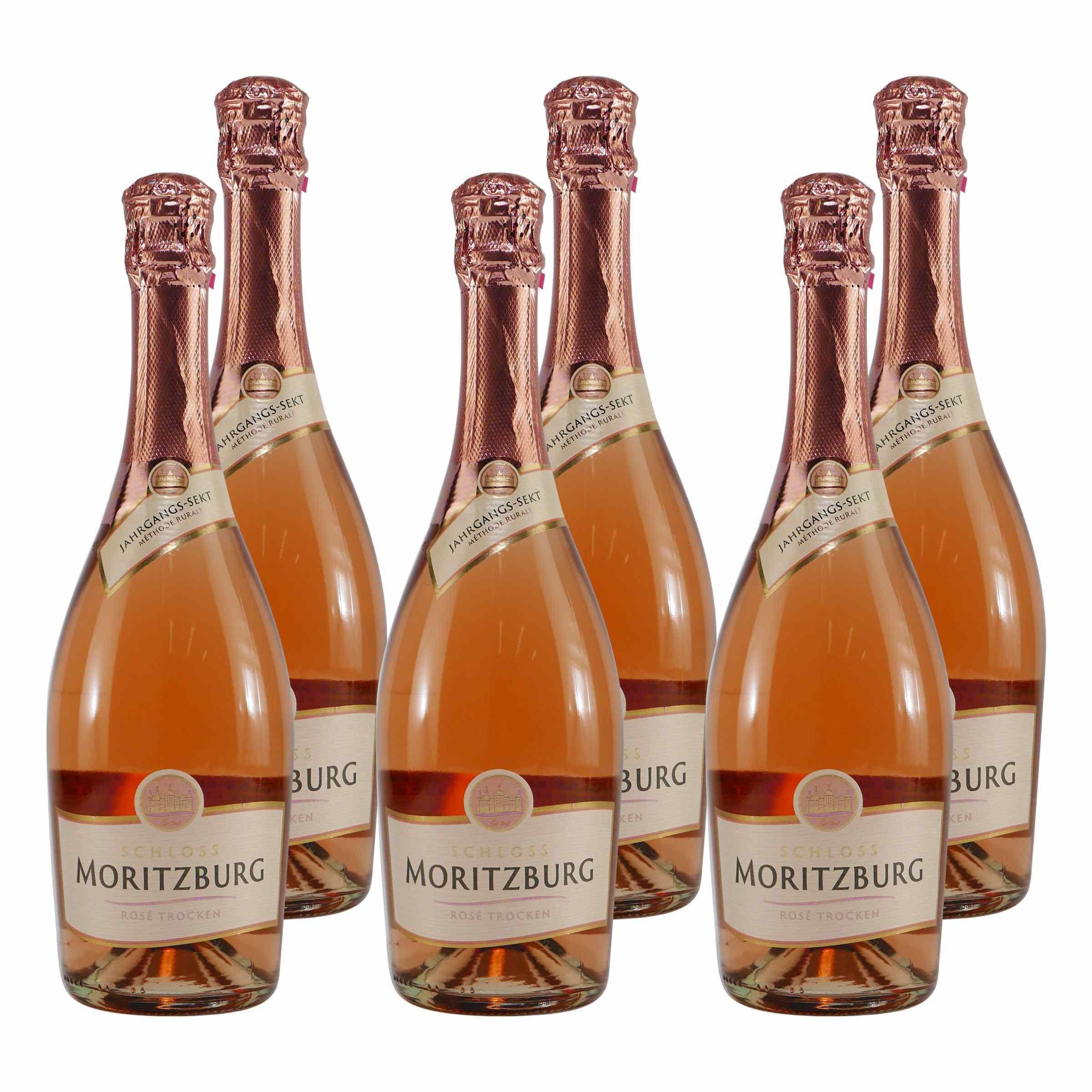 Schloss Moritzburg Sekt Rosé -trocken- (6 x 0,75L)