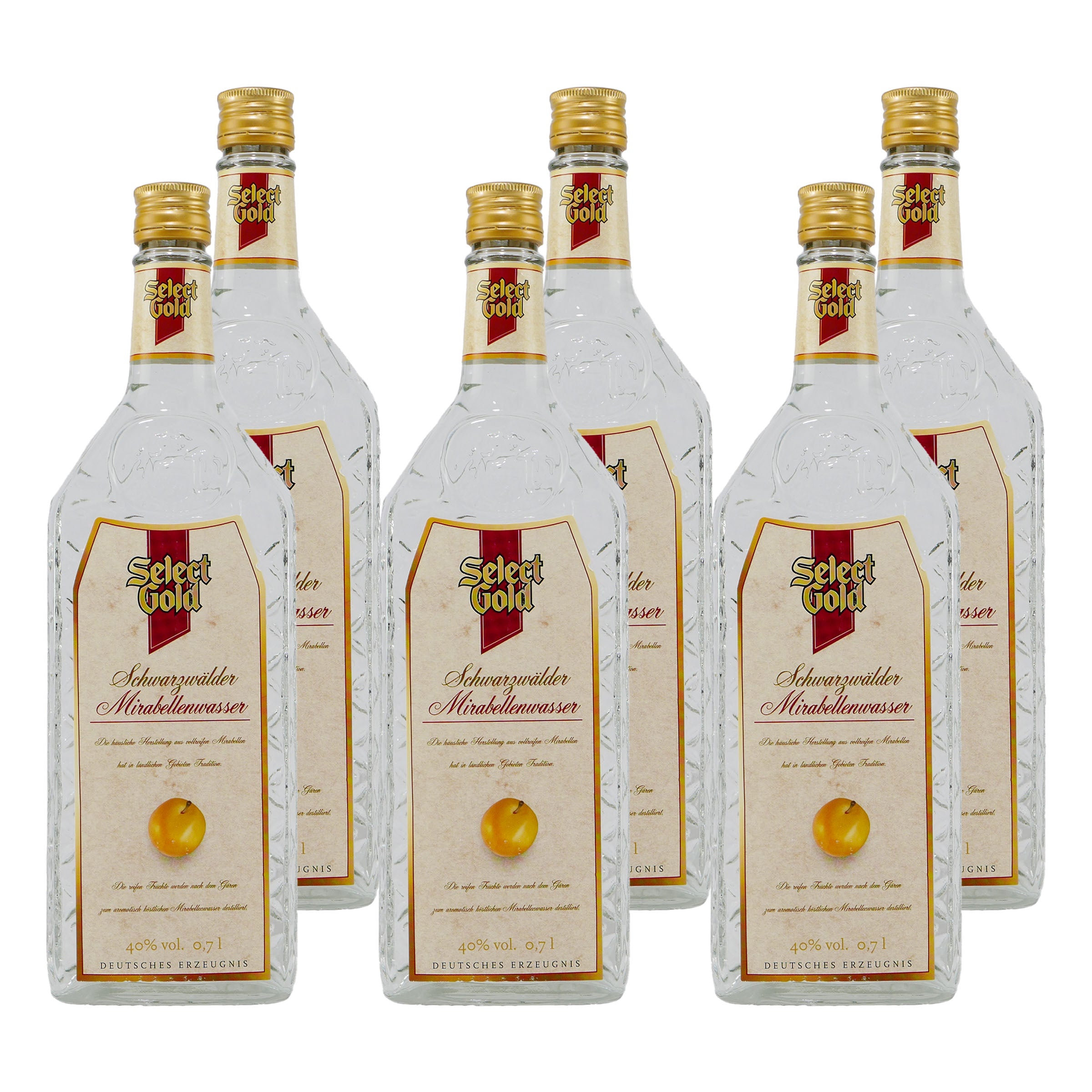 Select Gold Schwarzwälder Mirabellenwasser (6 x 0,7L)