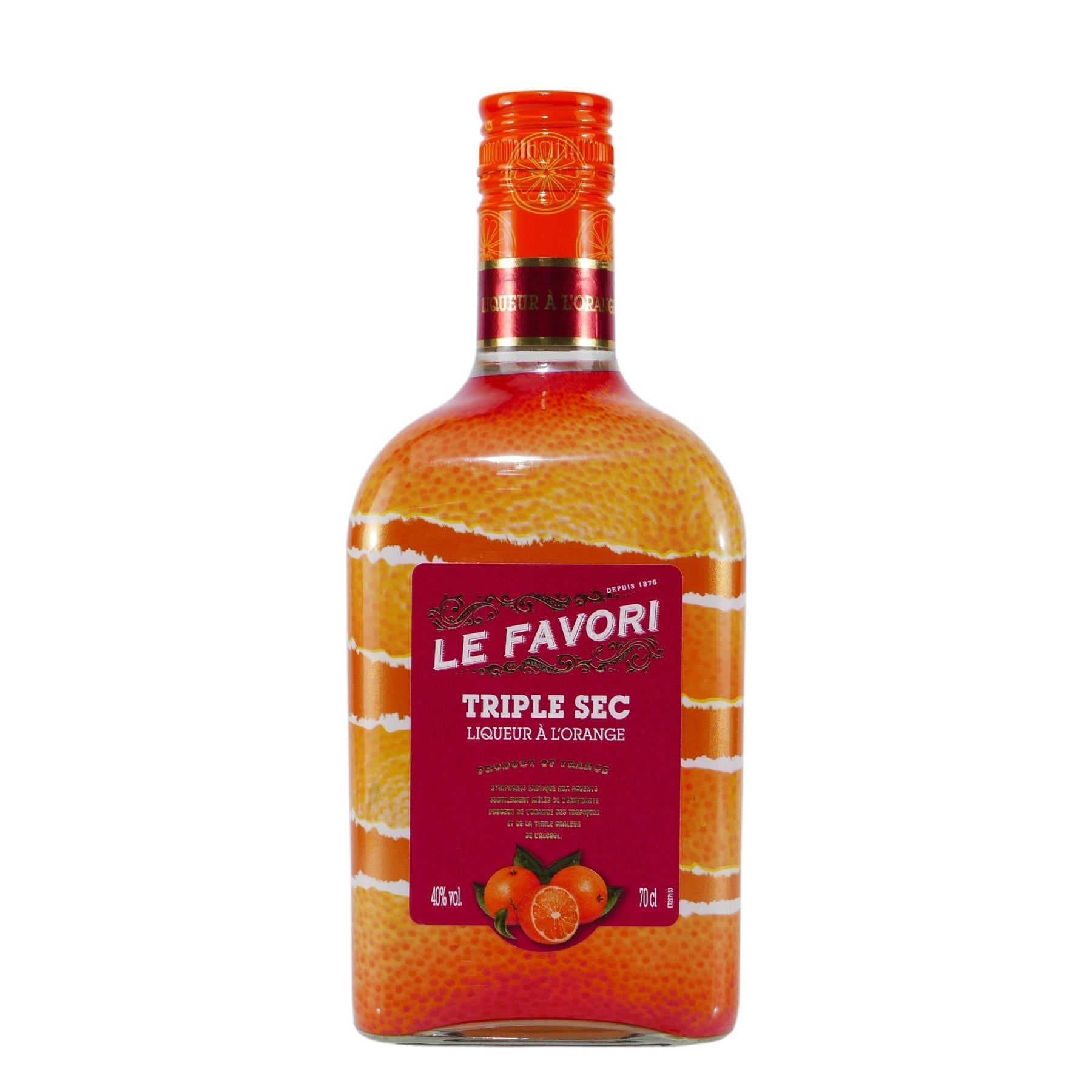 Le FavoriTriple Sec Orangenlikör (6 x 0,7L)