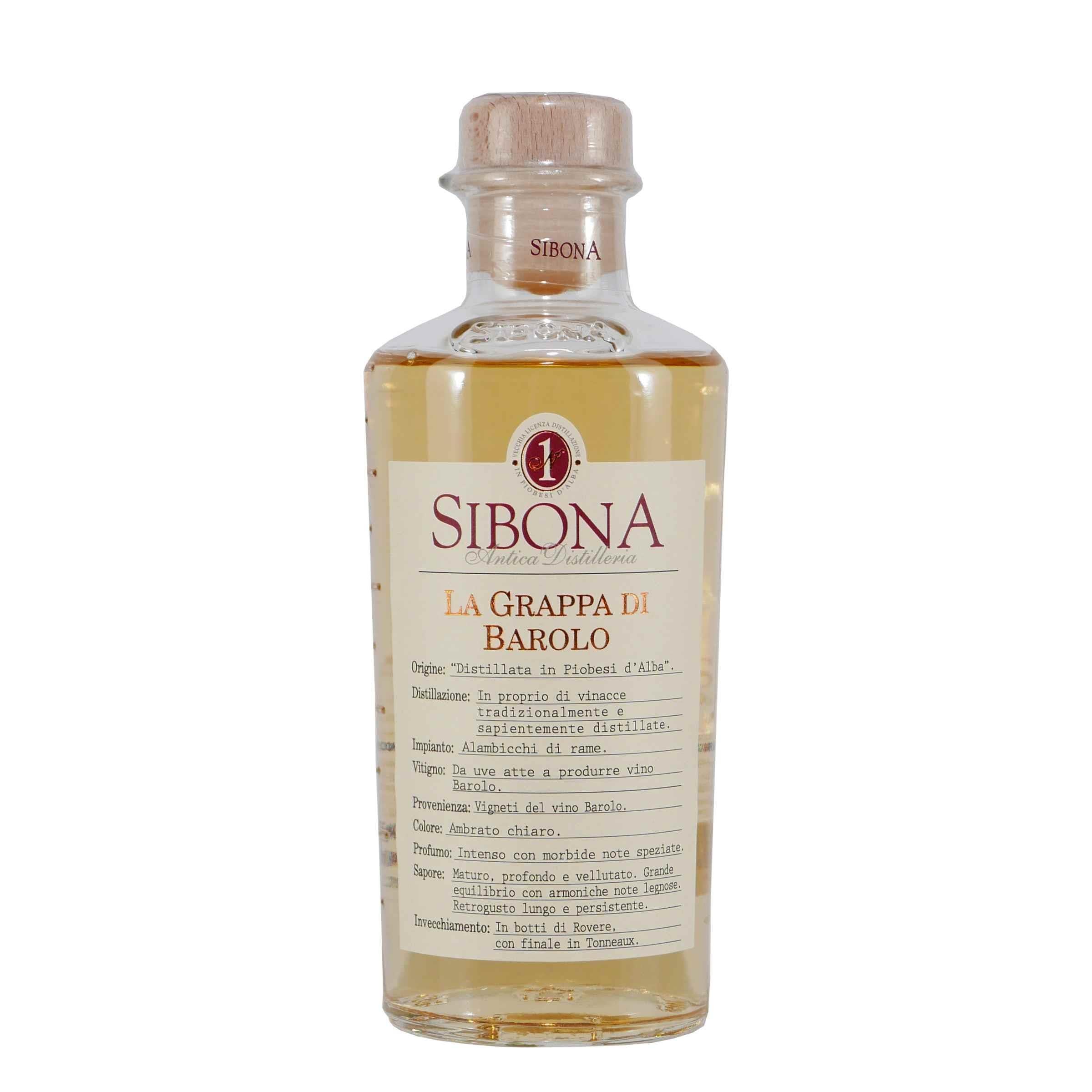 Sibona La Grappa di Barolo