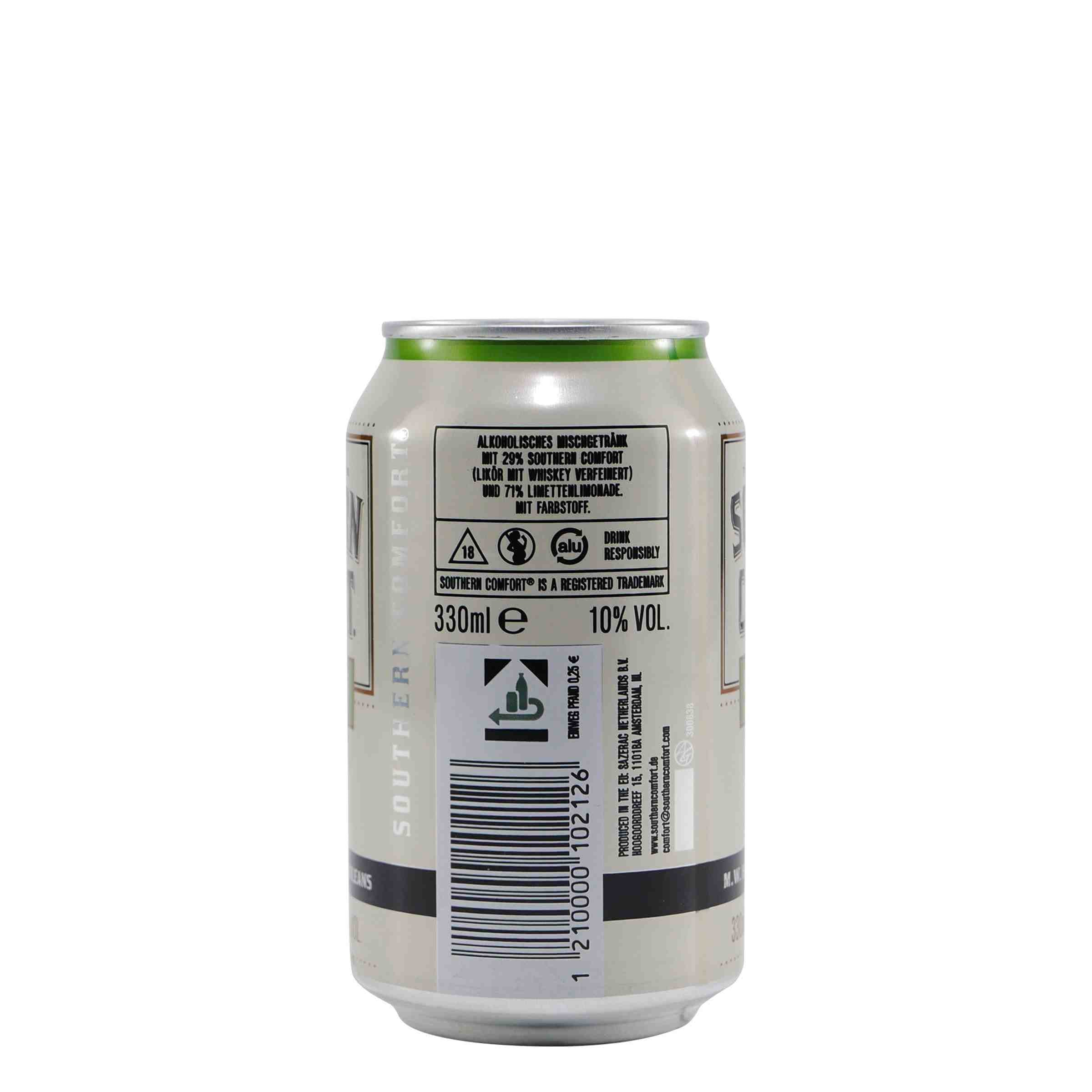Southern Comfort Lemonade & Lime (12 x 0,33L)
