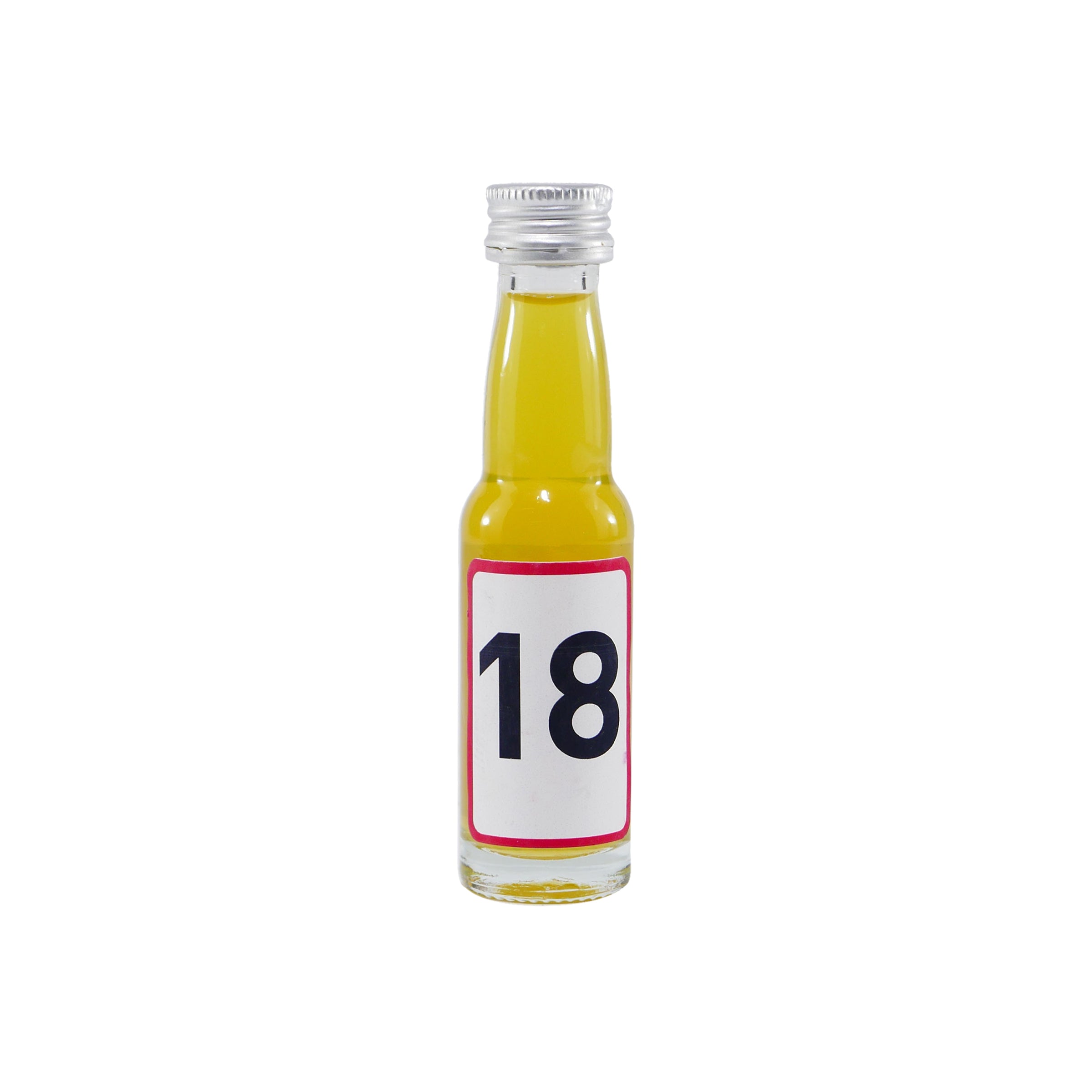 Spaßflasche Maracuja-Likör "18 Jahre" (12 x 0,02L)