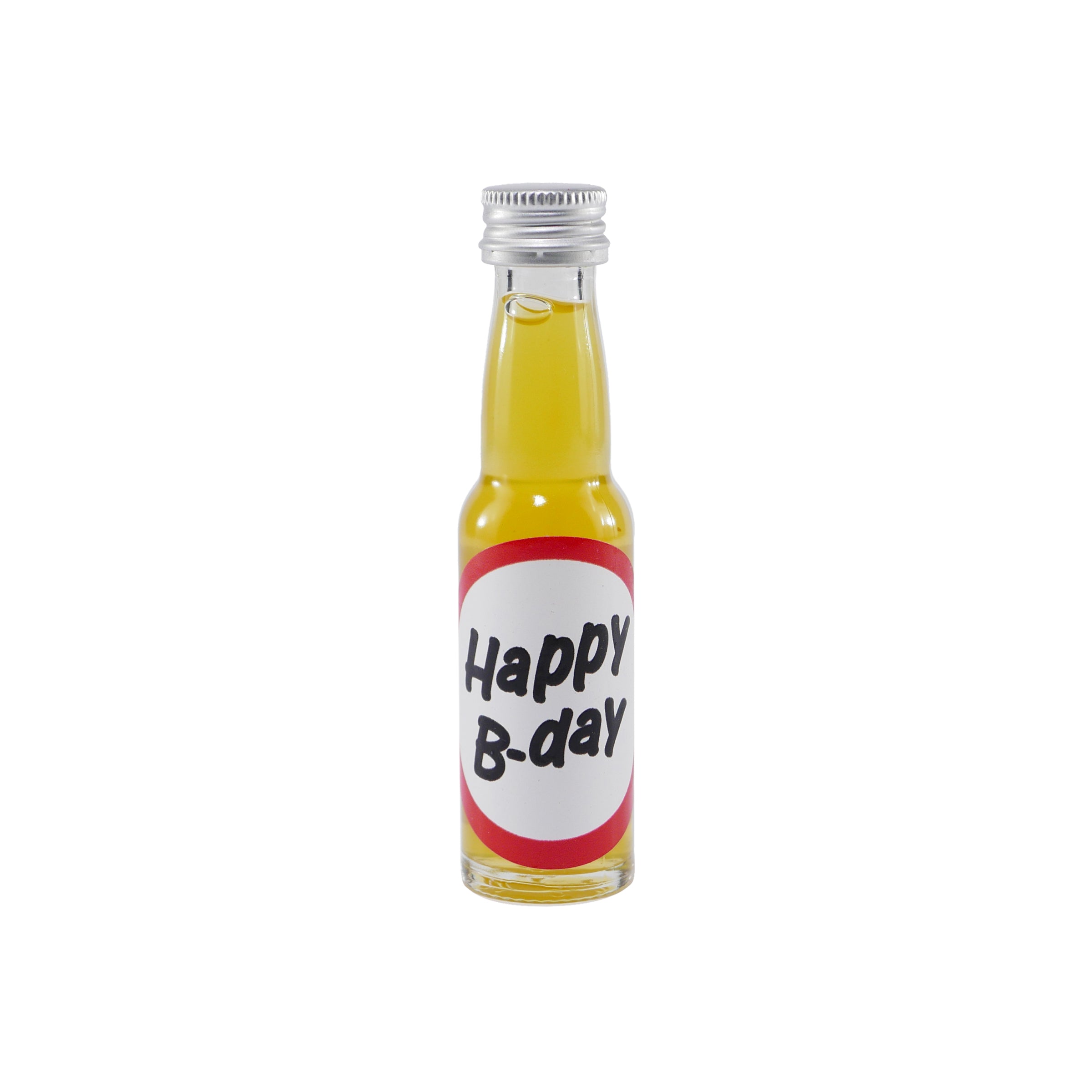 Spaßflasche Maracuja-Likör "Happy B-day" (12 x 0,02L)