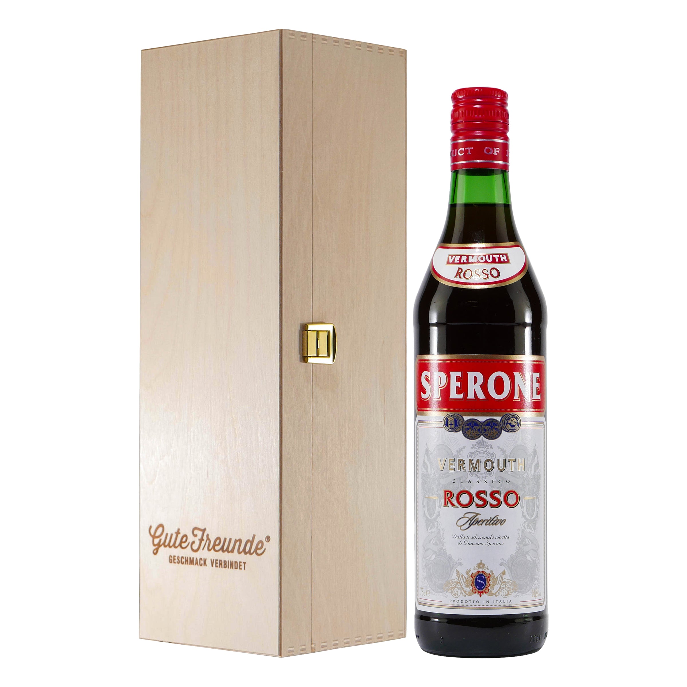 Sperone Vermouth Rosso Aperitivo mit Geschenk-HK