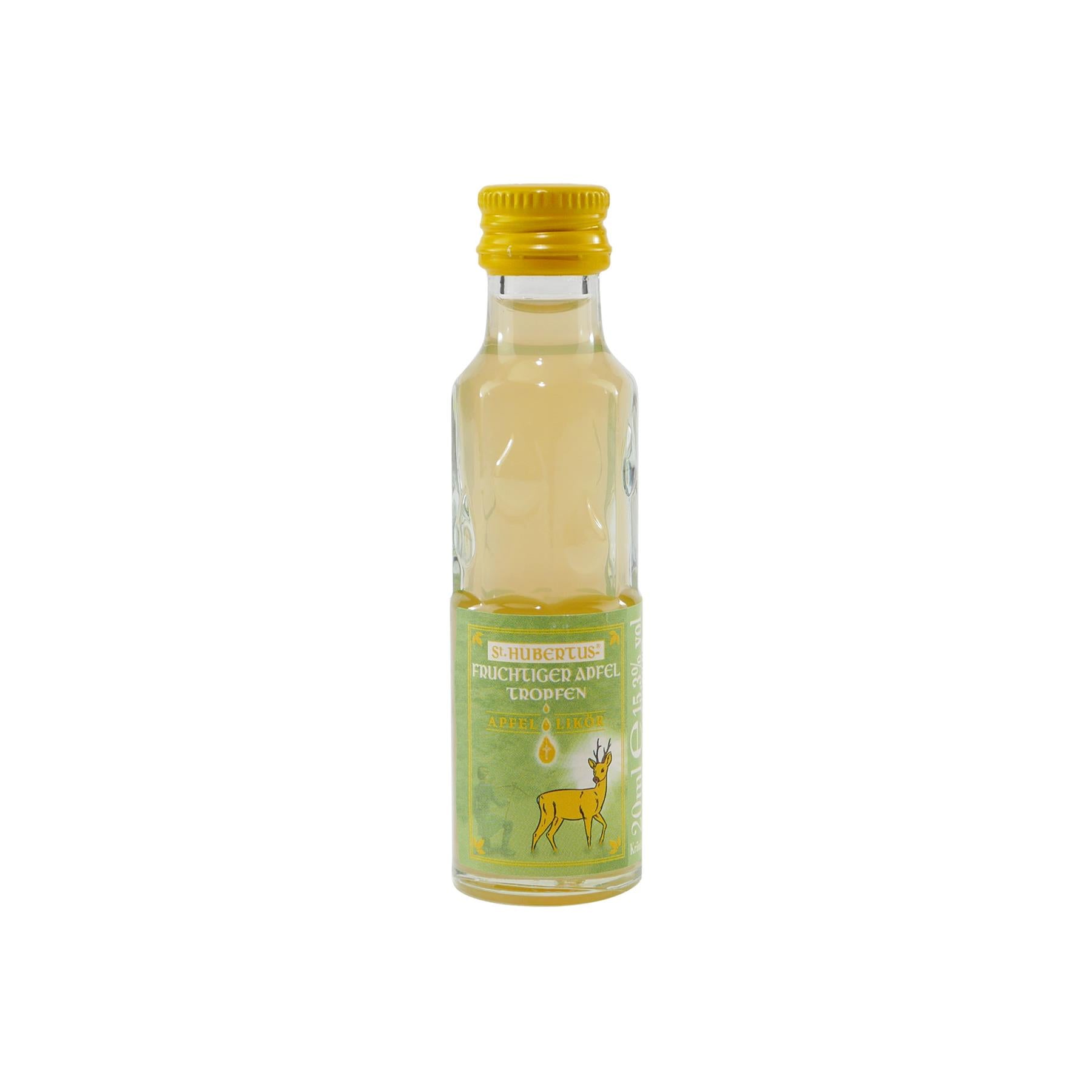 St. Hubertus Fruchtiger Apfel Tropfen (24 x 0,02L)
