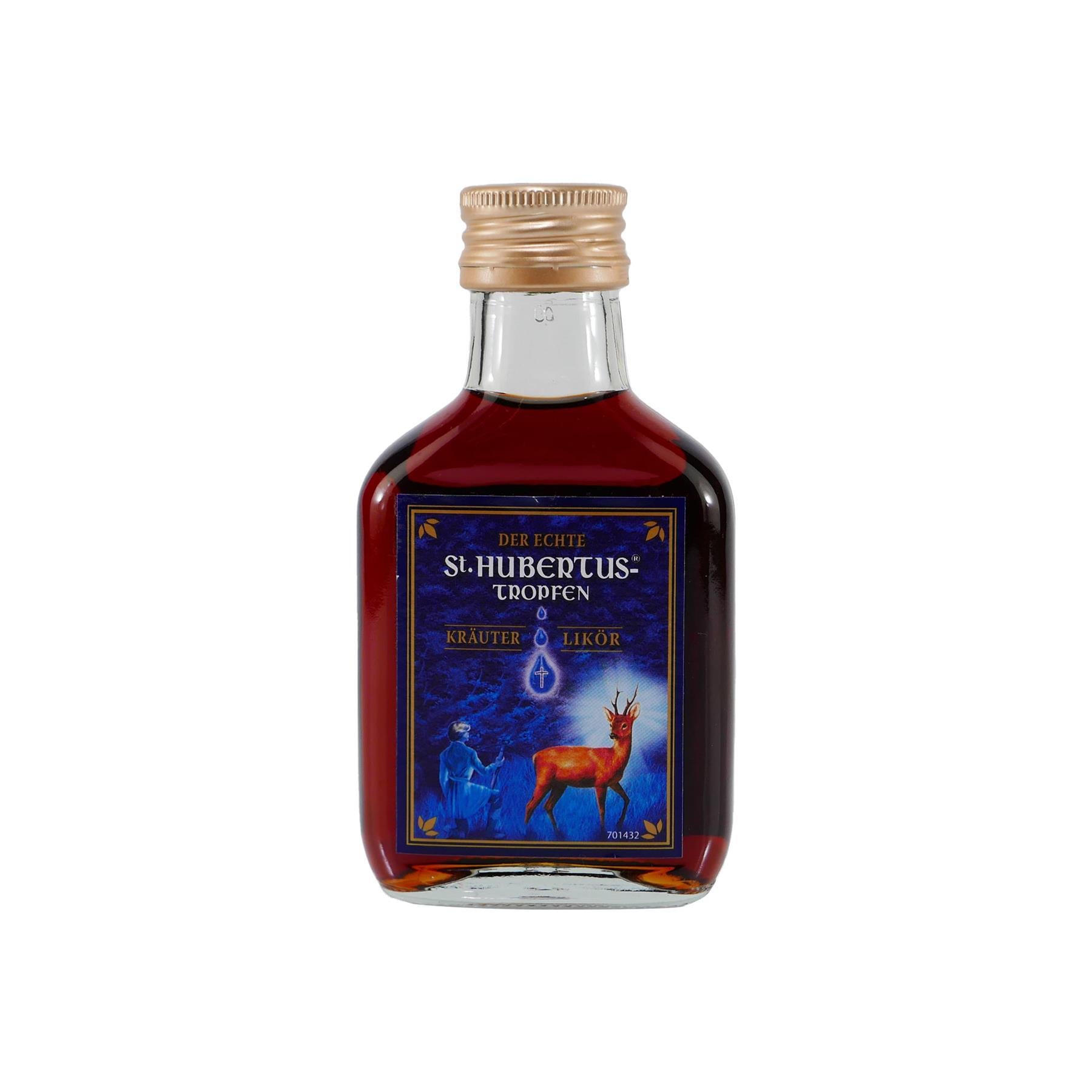 St. Hubertus Tropfen Kräuterlikör (12 x  0,1L)