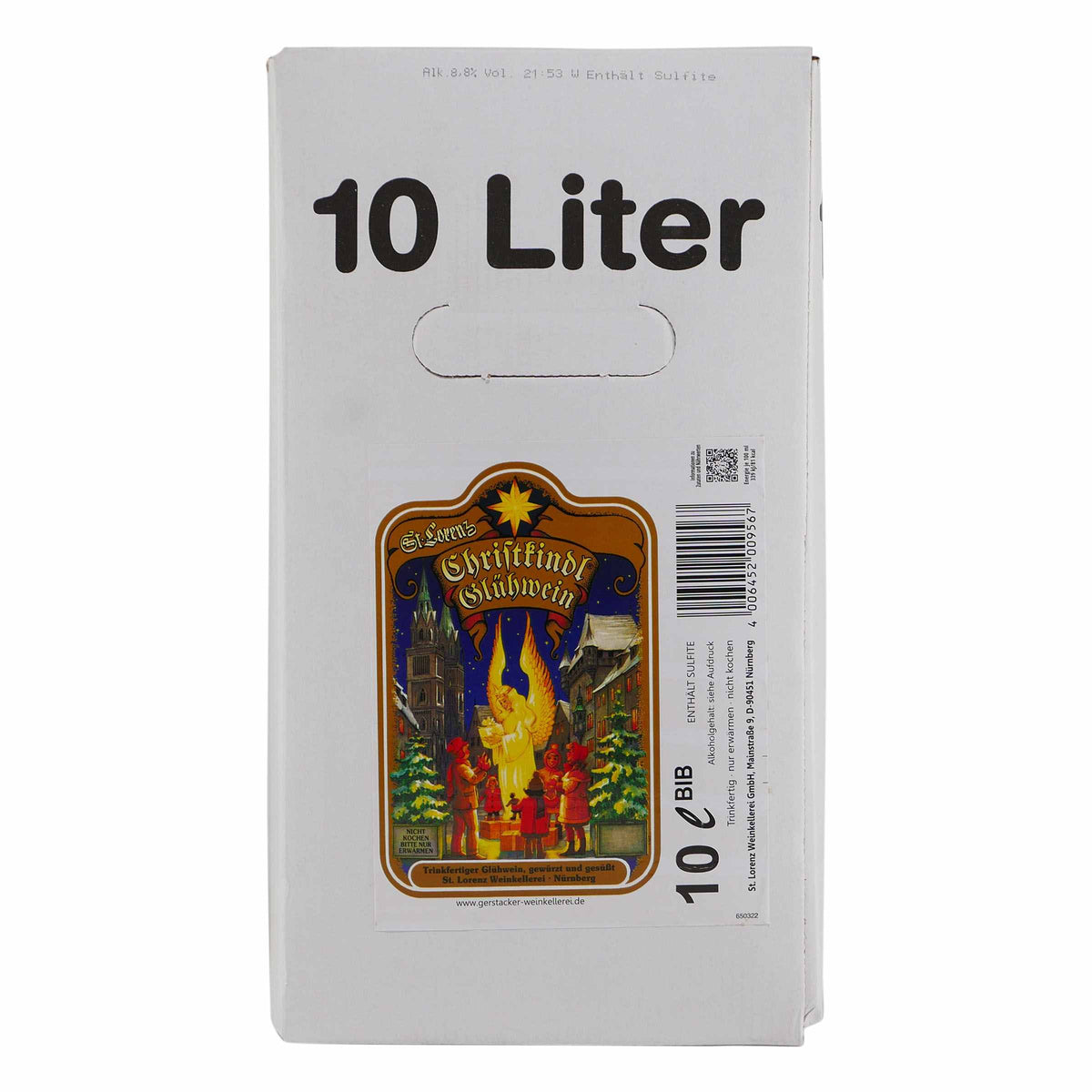 St. Lorenz Christkindl Glühwein 10L BIB