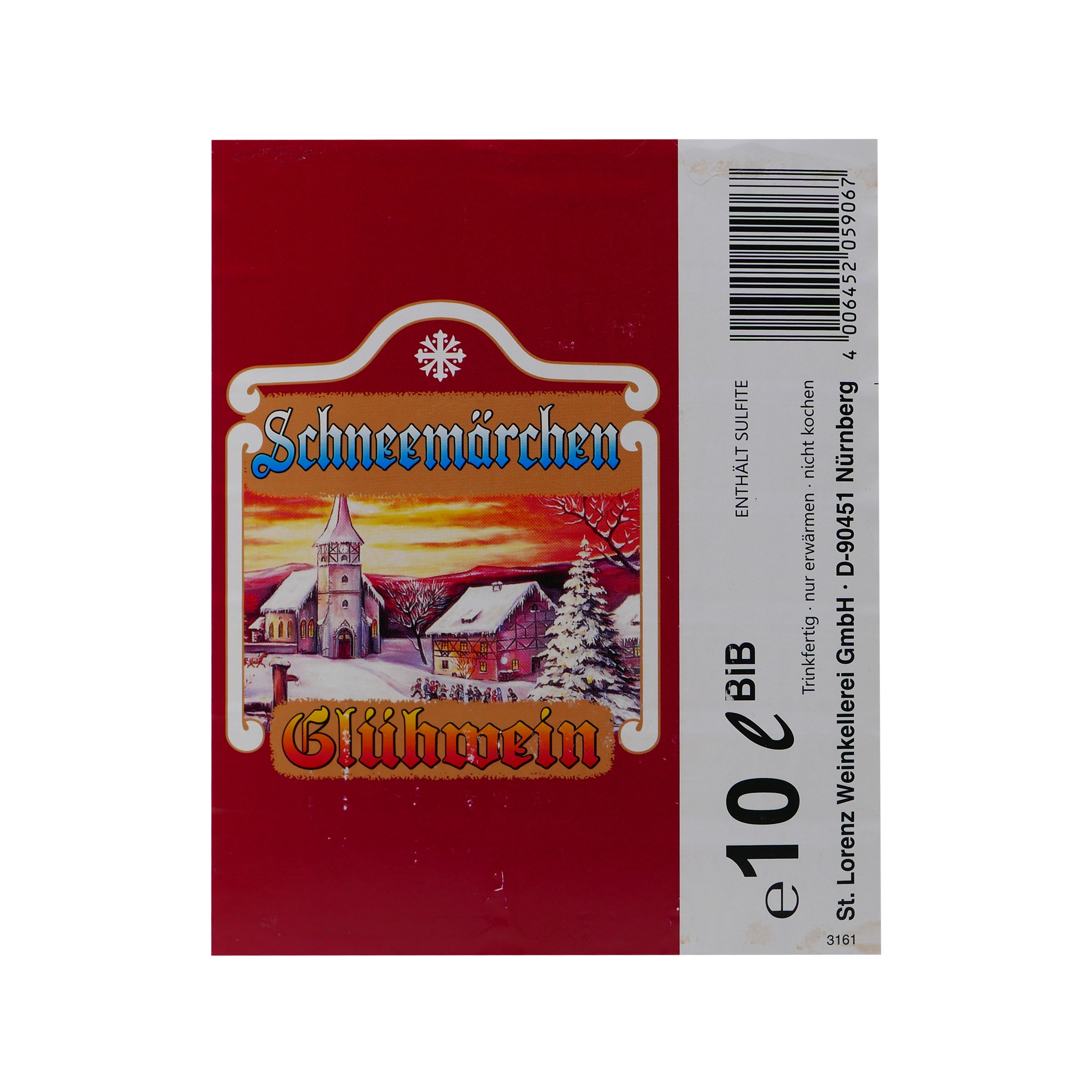 St. Lorenz Schneemärchen Glühwein 10L BIB