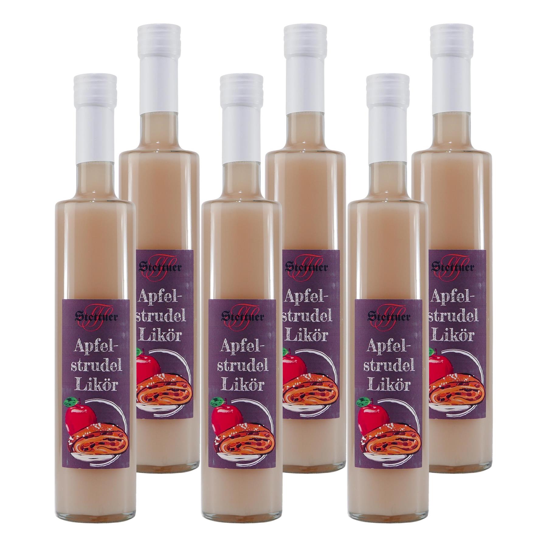 Stettner Apfelstrudel Likör (6 x 0,5L)