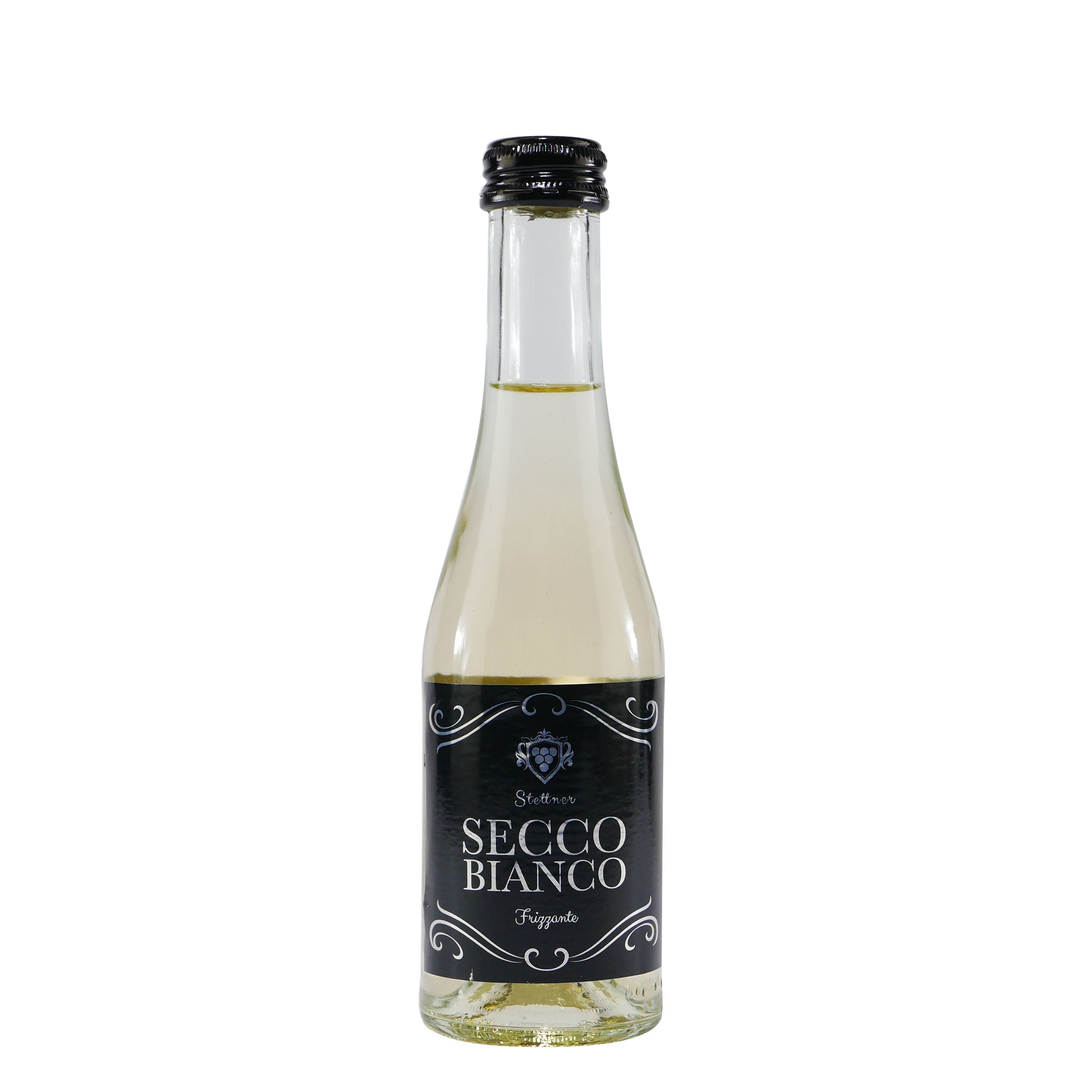 Stettner Vino Frizzante Bianco Secco -trocken- (12 x 0,2L)