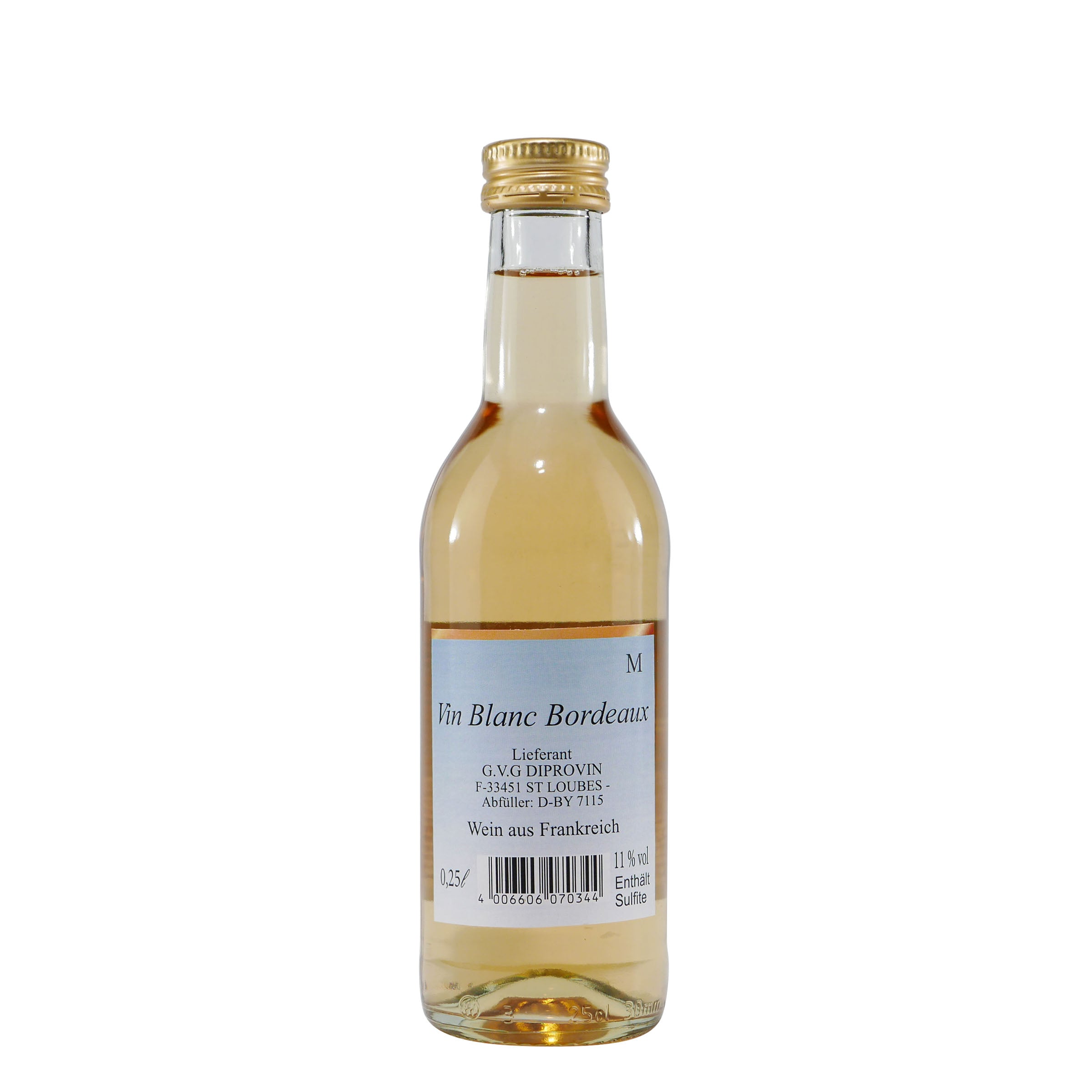 Stettner Vin Blanc Bordeaux AOP -halbtrocken- (12 x 0,25L)