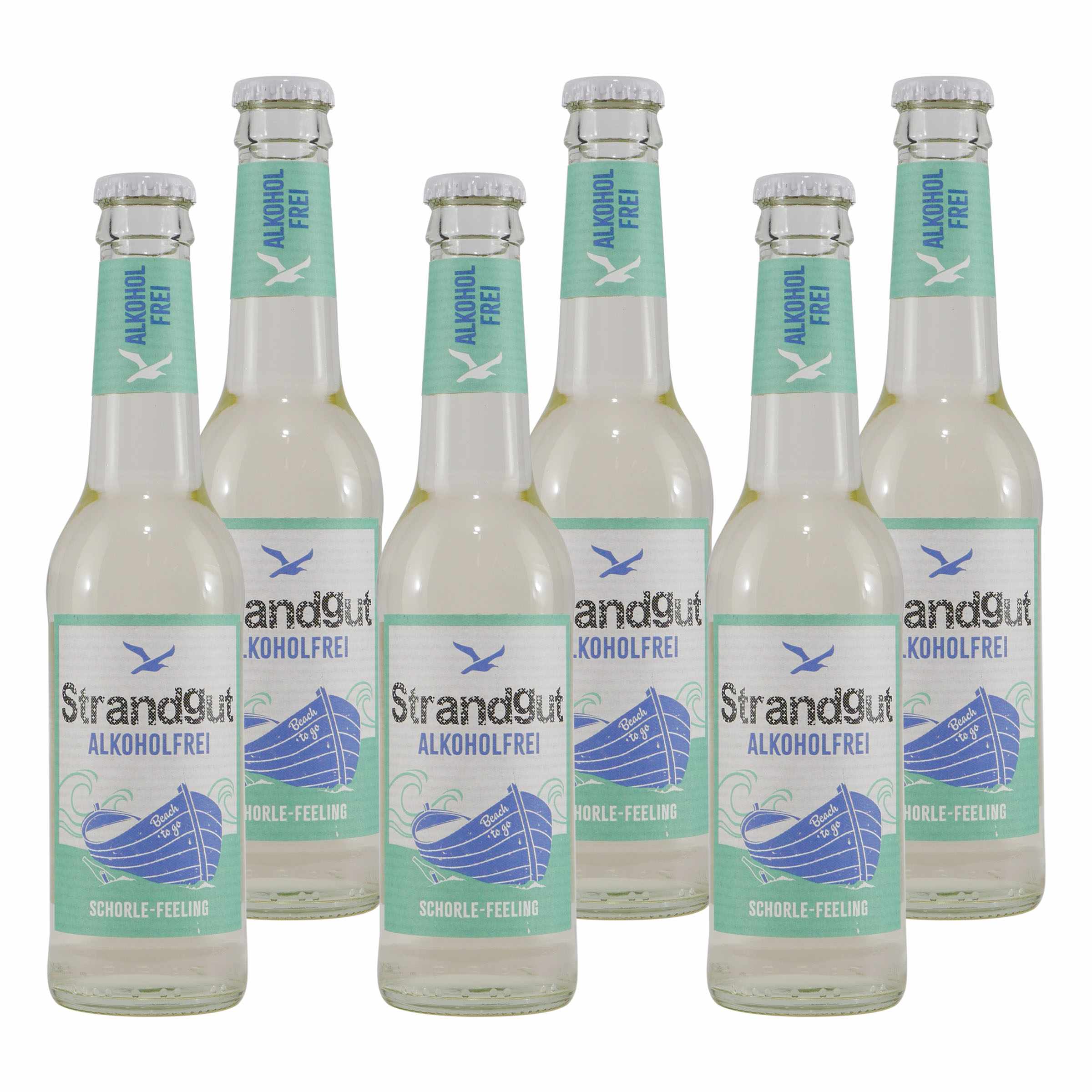 Strandgut Weinschorle -alkoholfrei- (12 x 0,275L)
