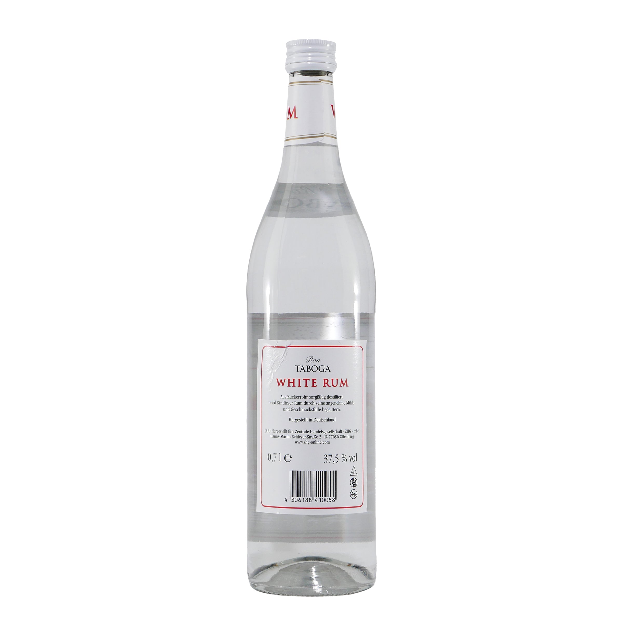 Ron Taboga White Rum mit Geschenk-Holzkiste