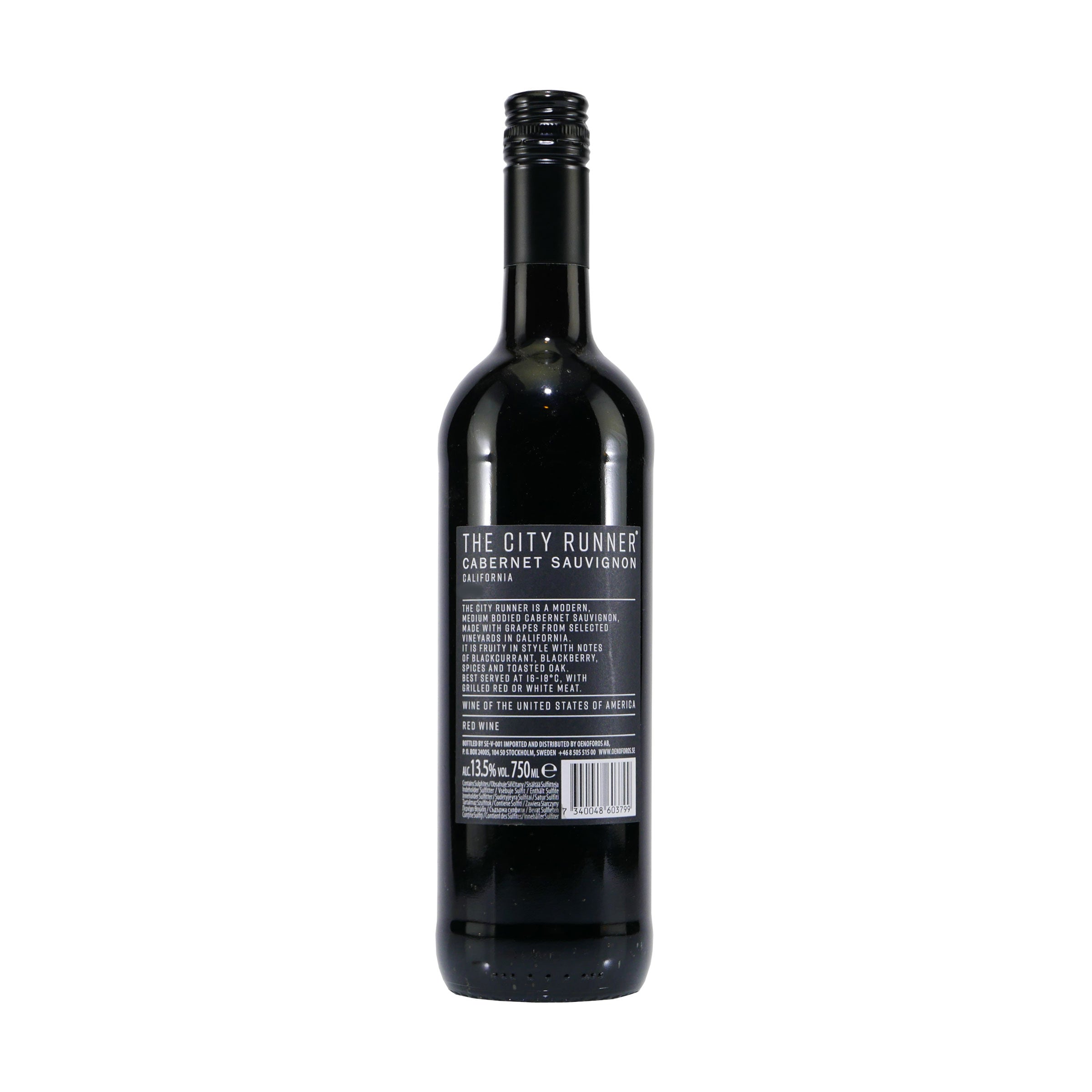 The City Runner Cabernet Sauvignon Rotwein -trocken-