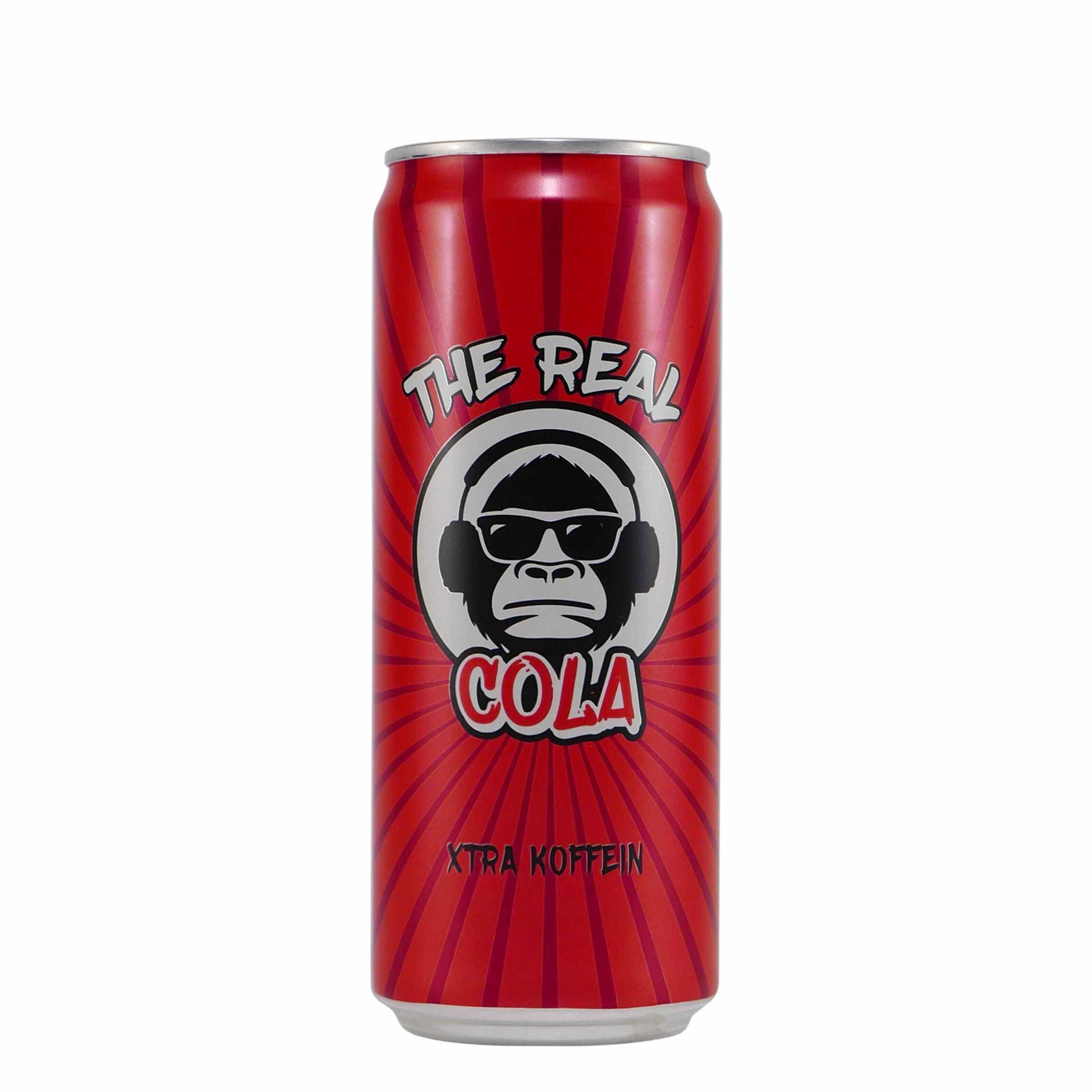 The Real Cola Extra Koffein (24 x 0,33L) EINWEG