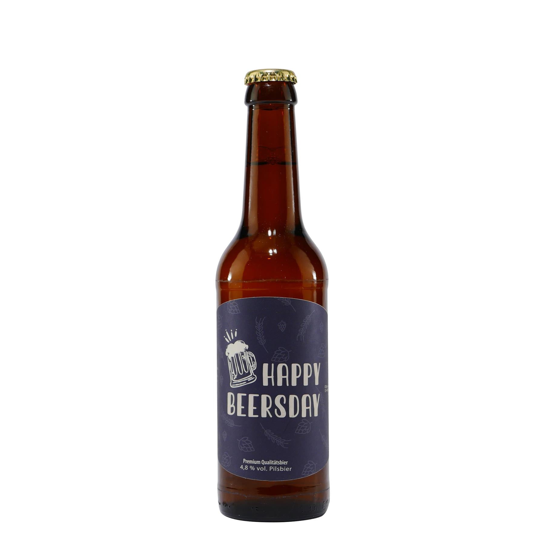 Geschenkverpackung "Happy Beersday"