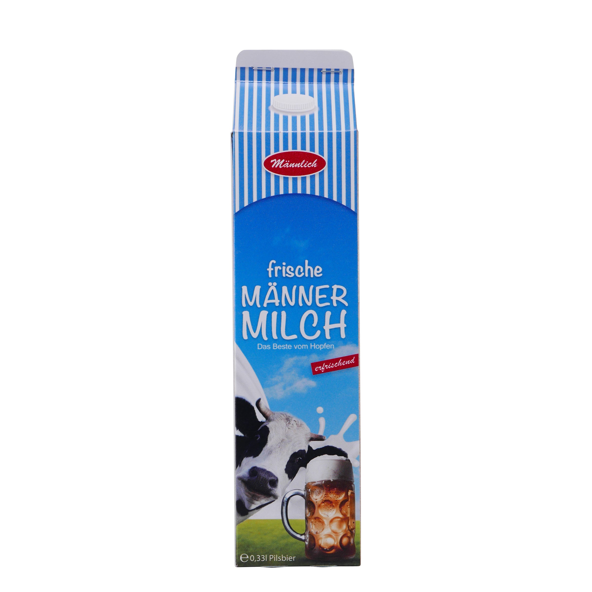 Geschenkverpackung "Männermilch"