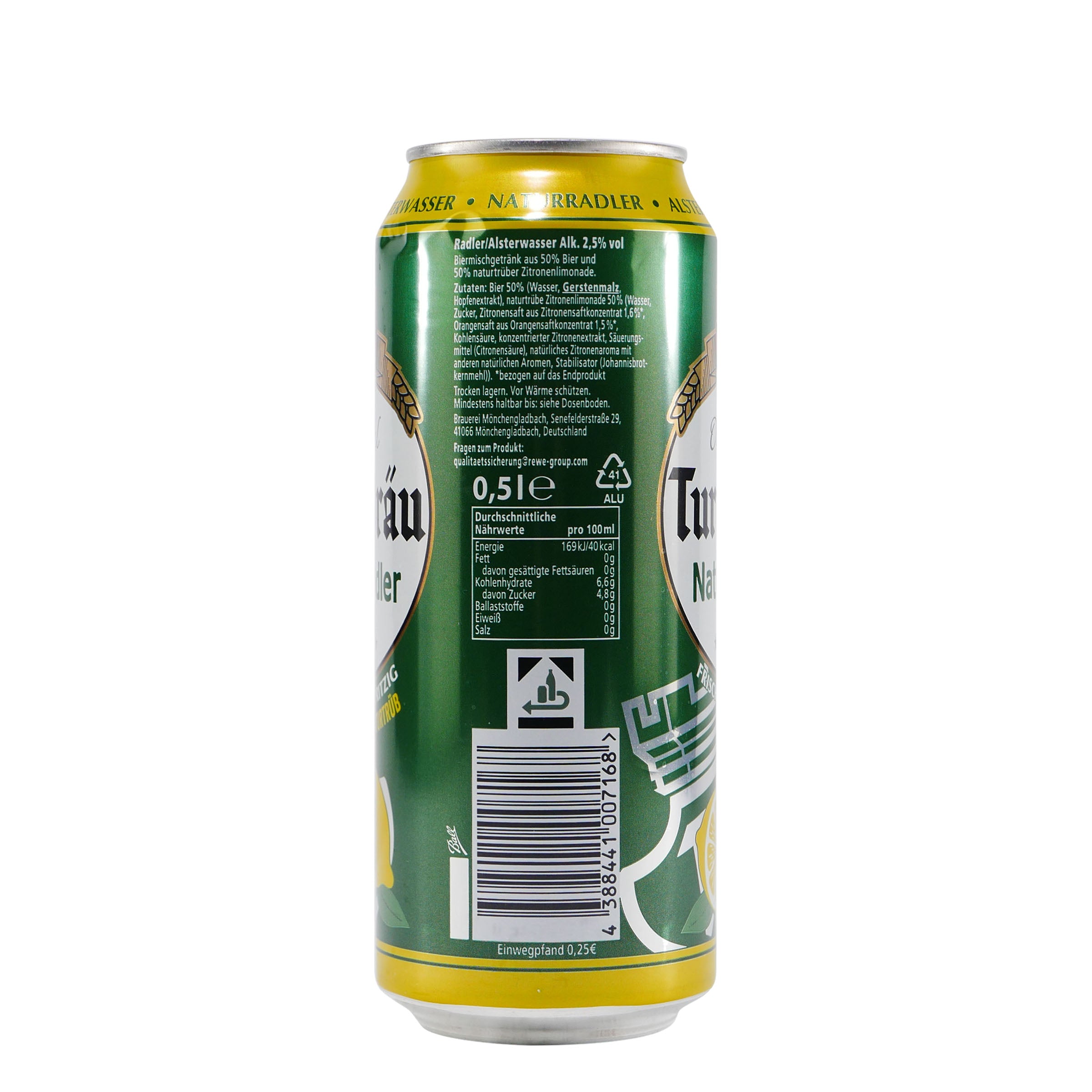 Turmbräu Natur Radler (24 x 0,5L)