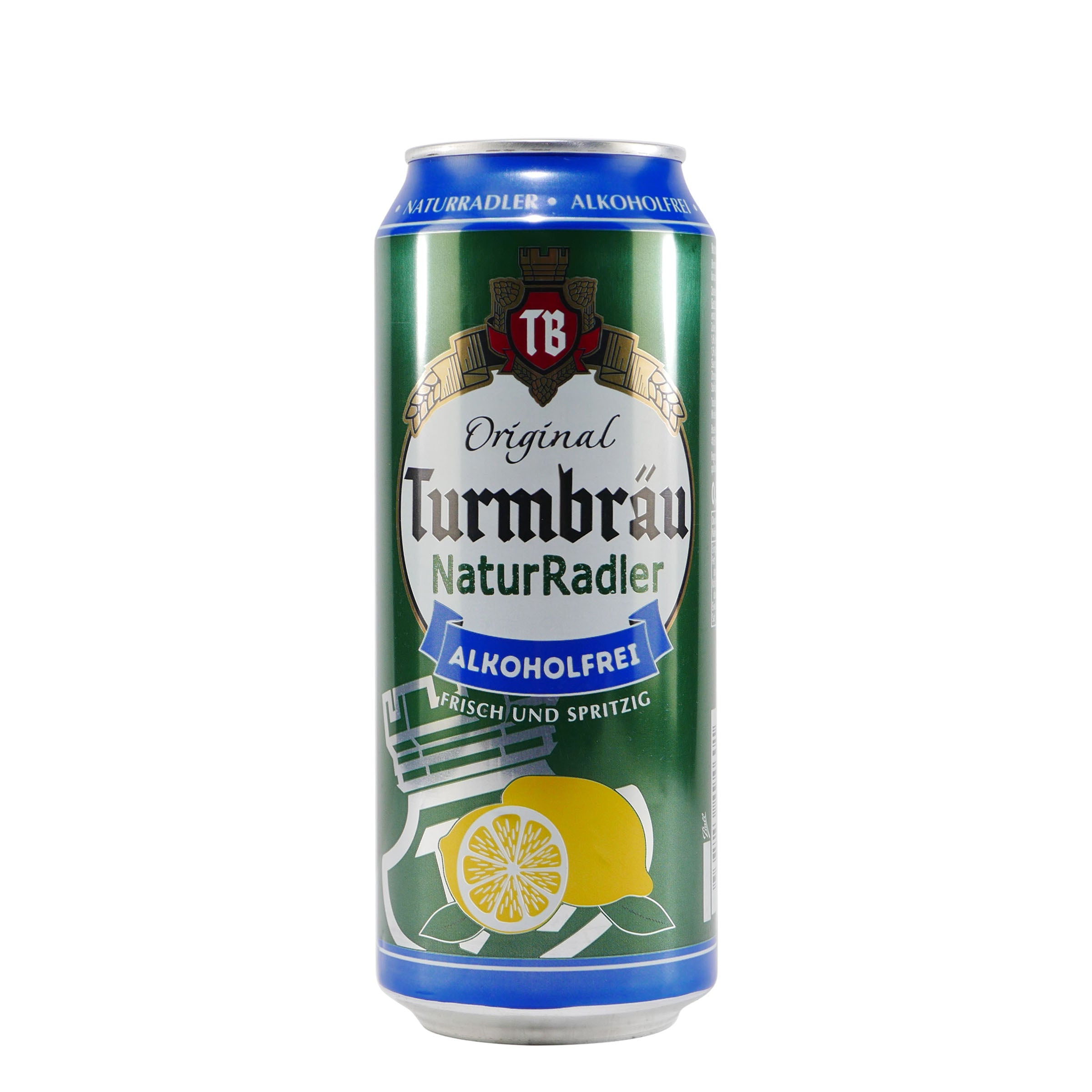 Turmbräu Natur Radler -alkoholfrei- (24 x 0,5L)